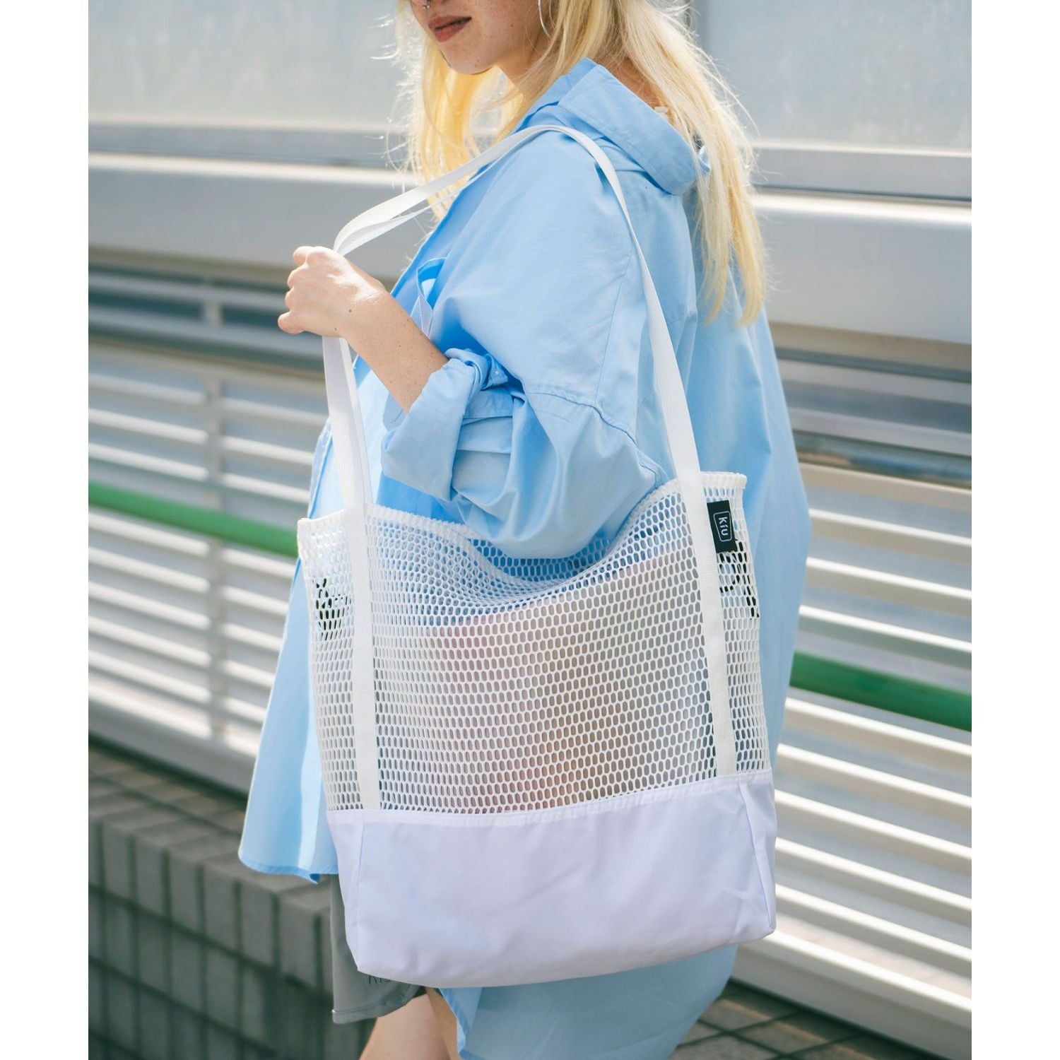 KiU Water Repellent Mesh Tote Bag