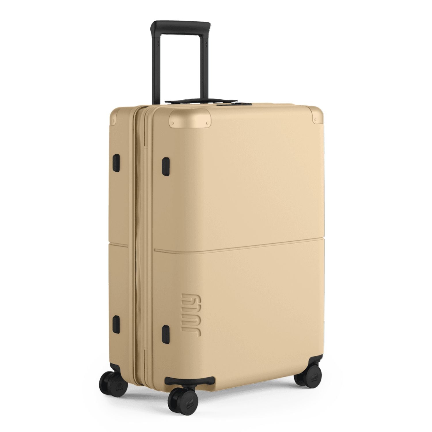 July Checked Expandable Polycarbonate 26" Luggage