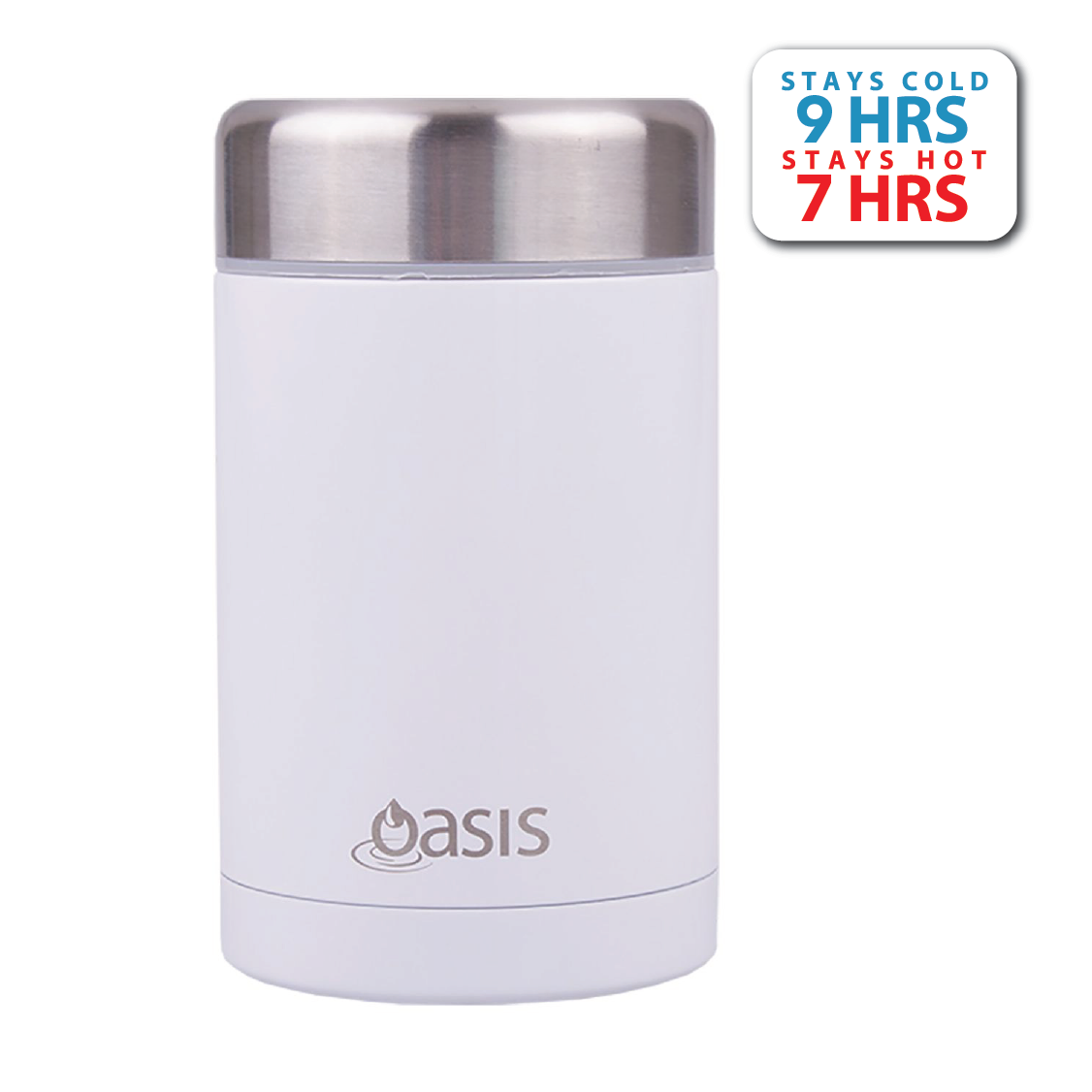 Oasis Stainless Steel Insulated Food Flask 450ML | Gifts & Lifestyle, Gifts & Lifestyle Sale, Insulated Water Bottles, Travel Accessories, Water Bottles | Oasis Bottles-2