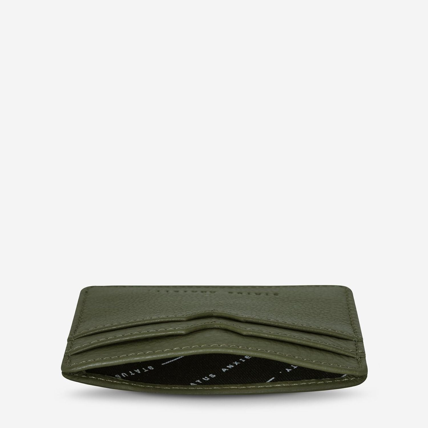 Status Anxiety Together For Now Leather Card Case (SA)