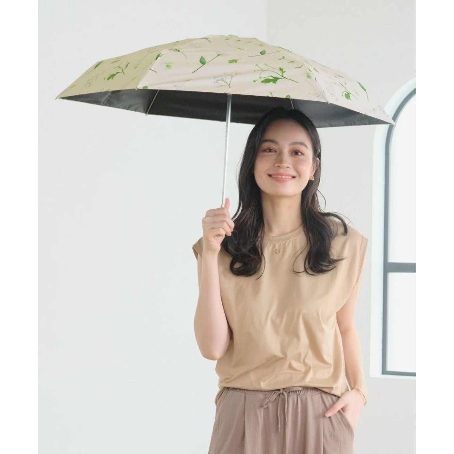 WPC X Plantica UV Protection UPF 50+ Umbrella 47cm