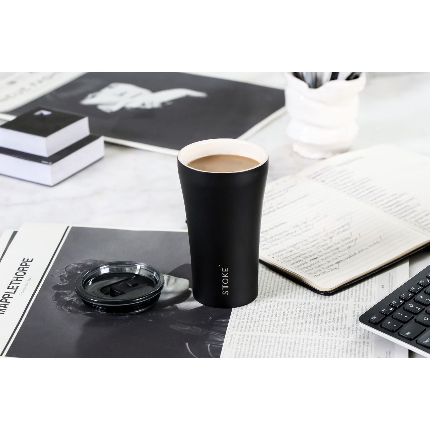 STTOKE Classic Insulated Ceramic Cup 12oz | Cups and Tumblers, Gifts & Lifestyle, Travel Accessories, Water Bottles | STTOKE-6