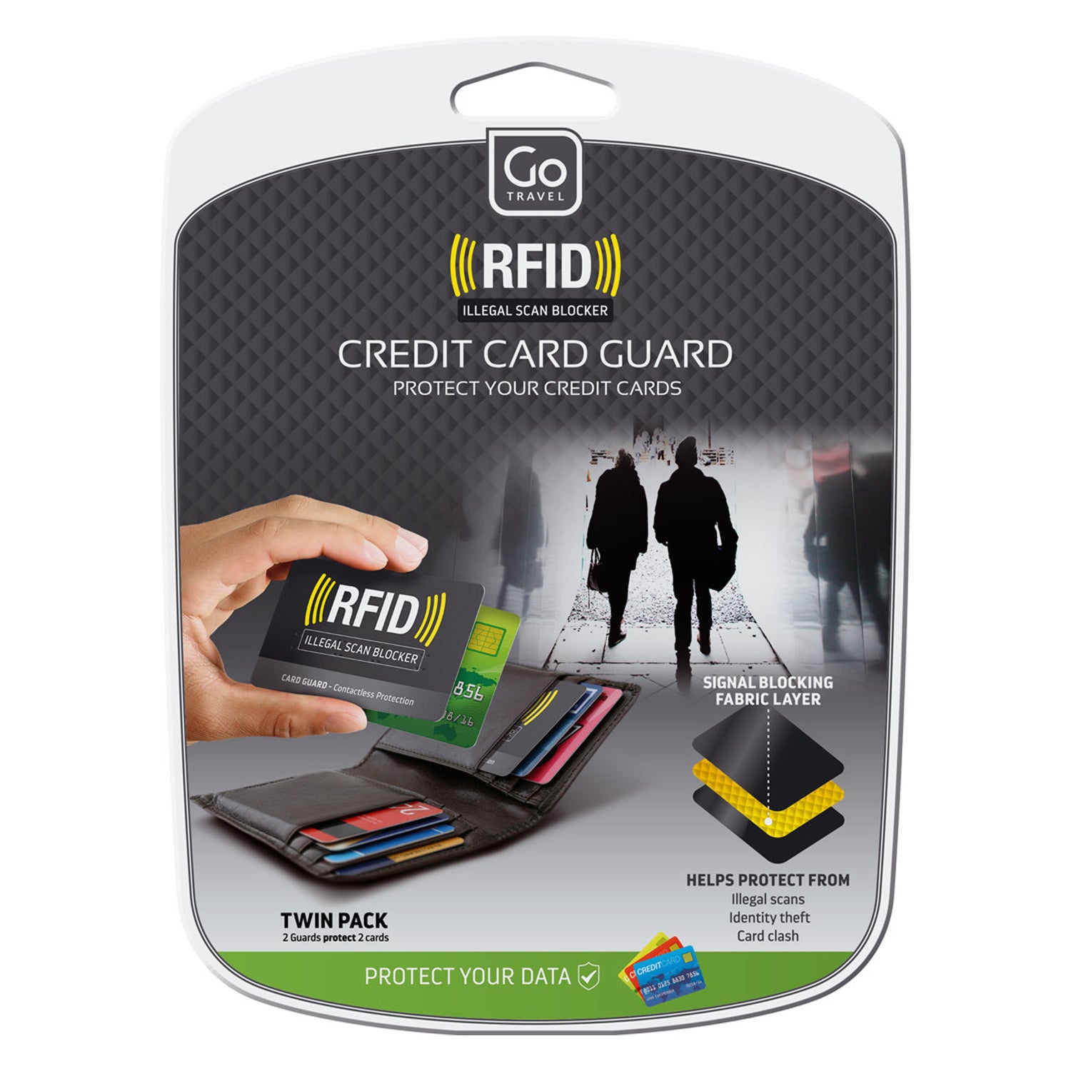 Go Travel RFID Card Guards | Travel Accessories, Travel Security | Go Travel-3