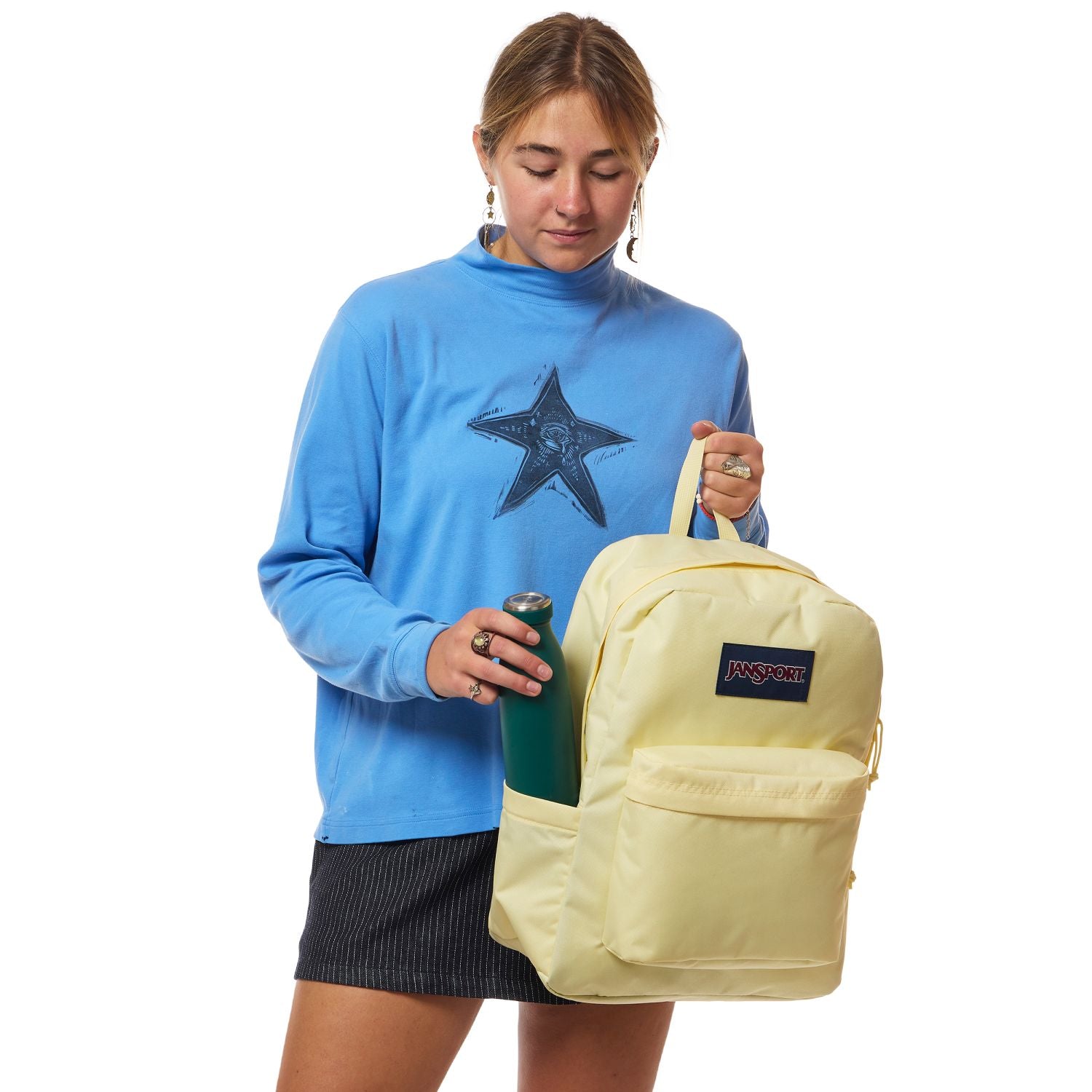 Jansport Superbreak Plus Backpack (Printed 2)
