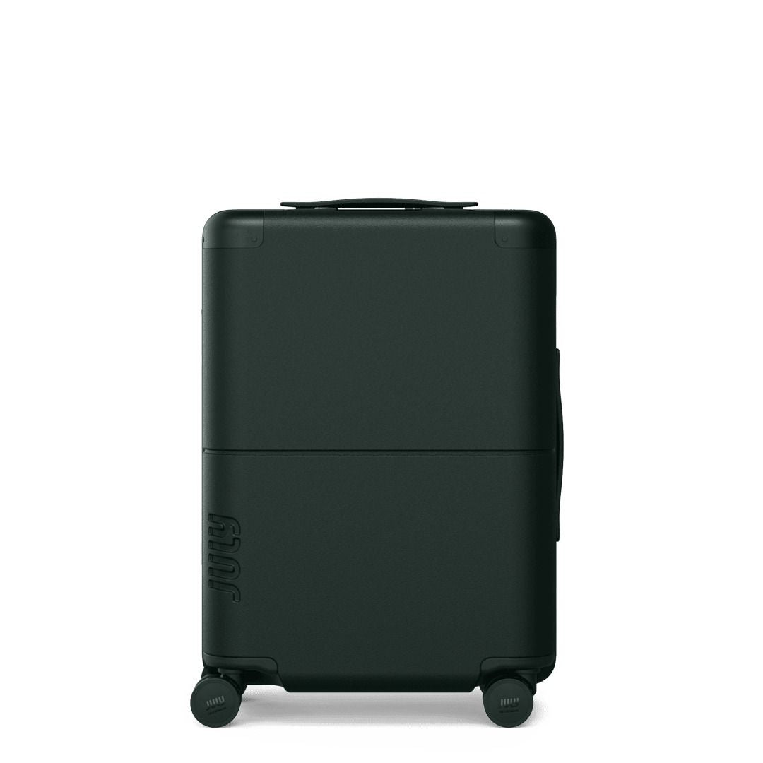 July Carry On Classic Polycarbonate  21" Luggage With Casesafe Tracking & Power Bank & Usb/Usb-C Cable