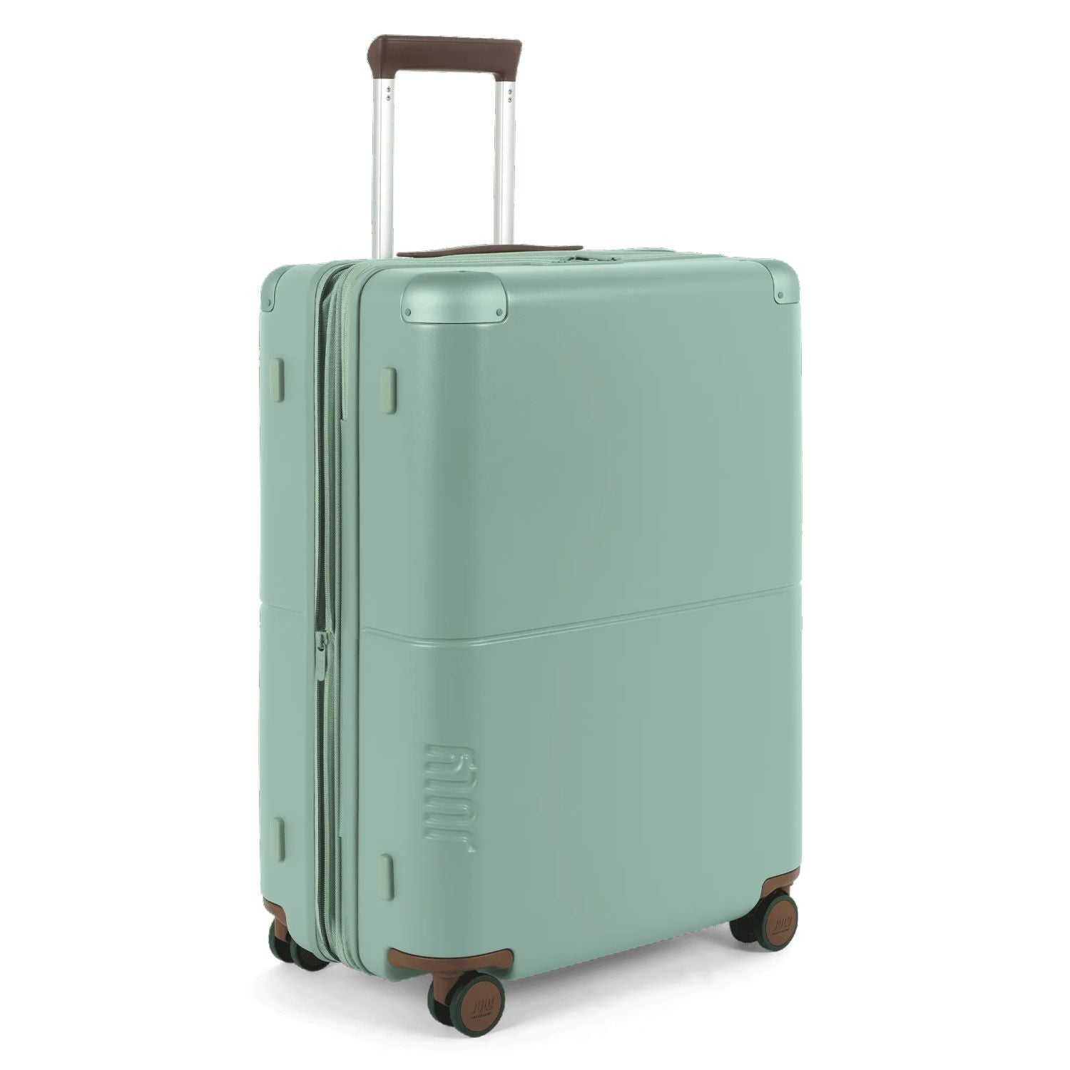 July Checked Expandable Polycarbonate 26" Luggage