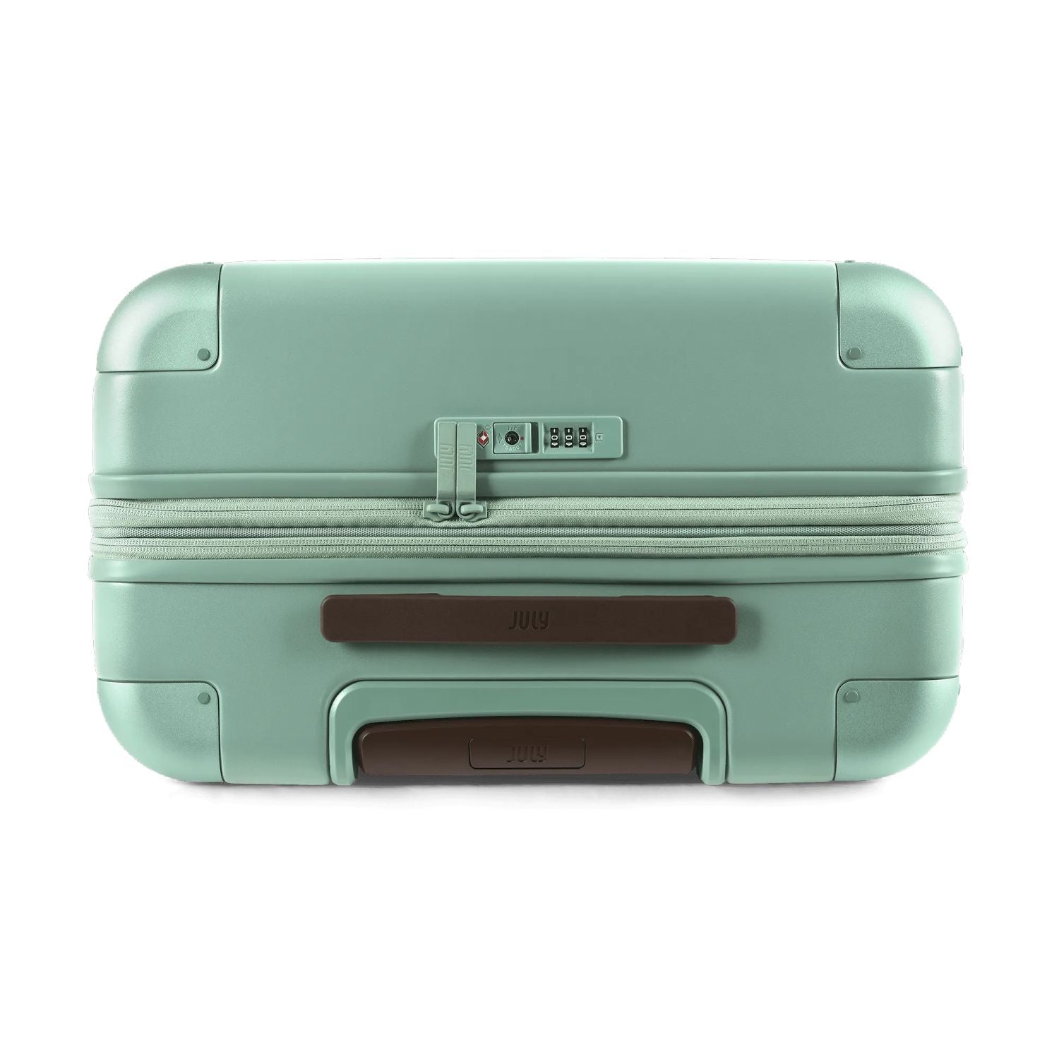 July Checked Expandable Polycarbonate 26" Luggage