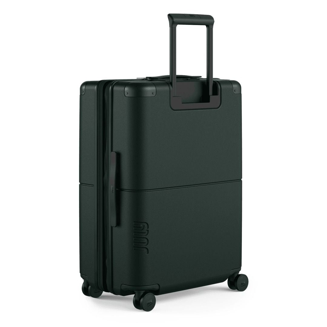 July Checked Plus Expandable Polycarbonate With Casesafe Tracking 28" Luggage