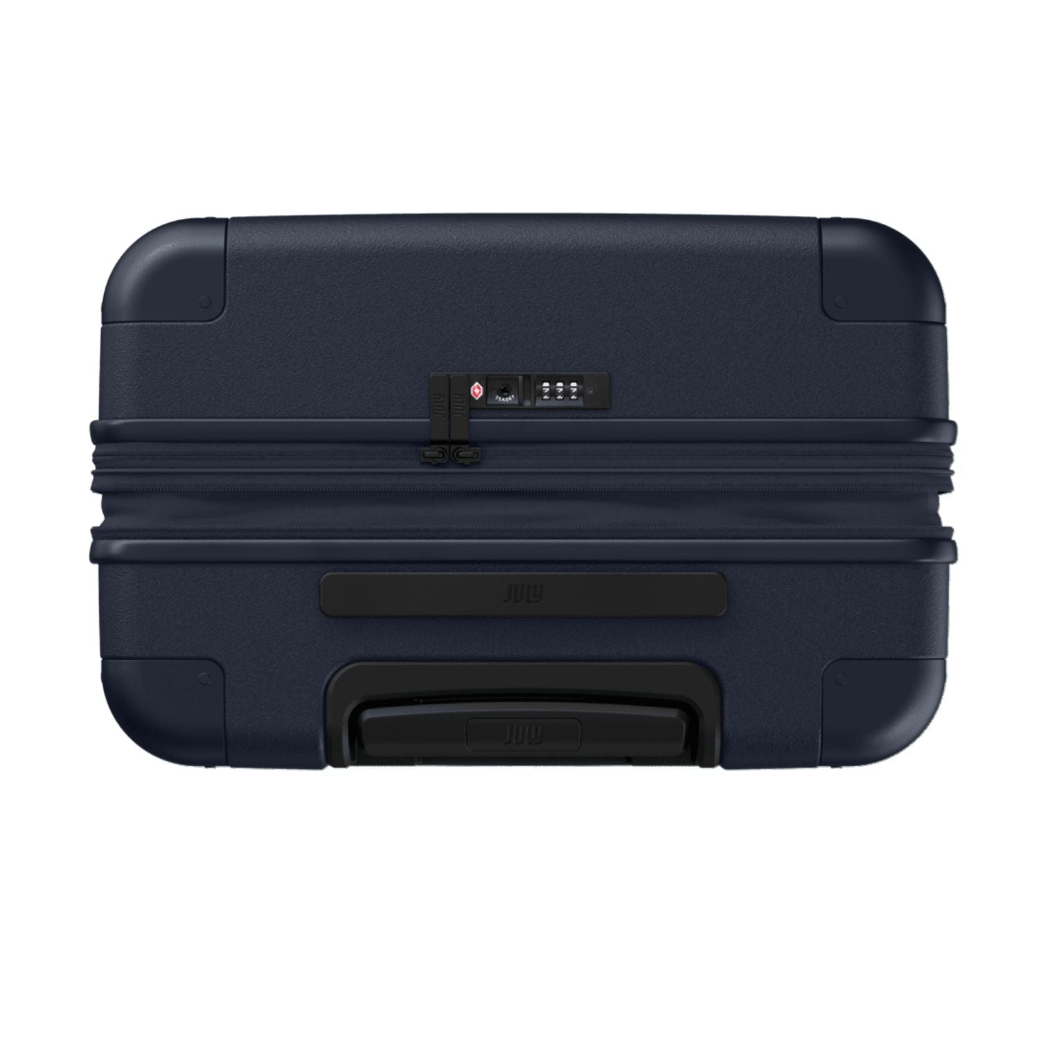 July Checked Expandable Polycarbonate With Casesafe Tracking 26" Luggage