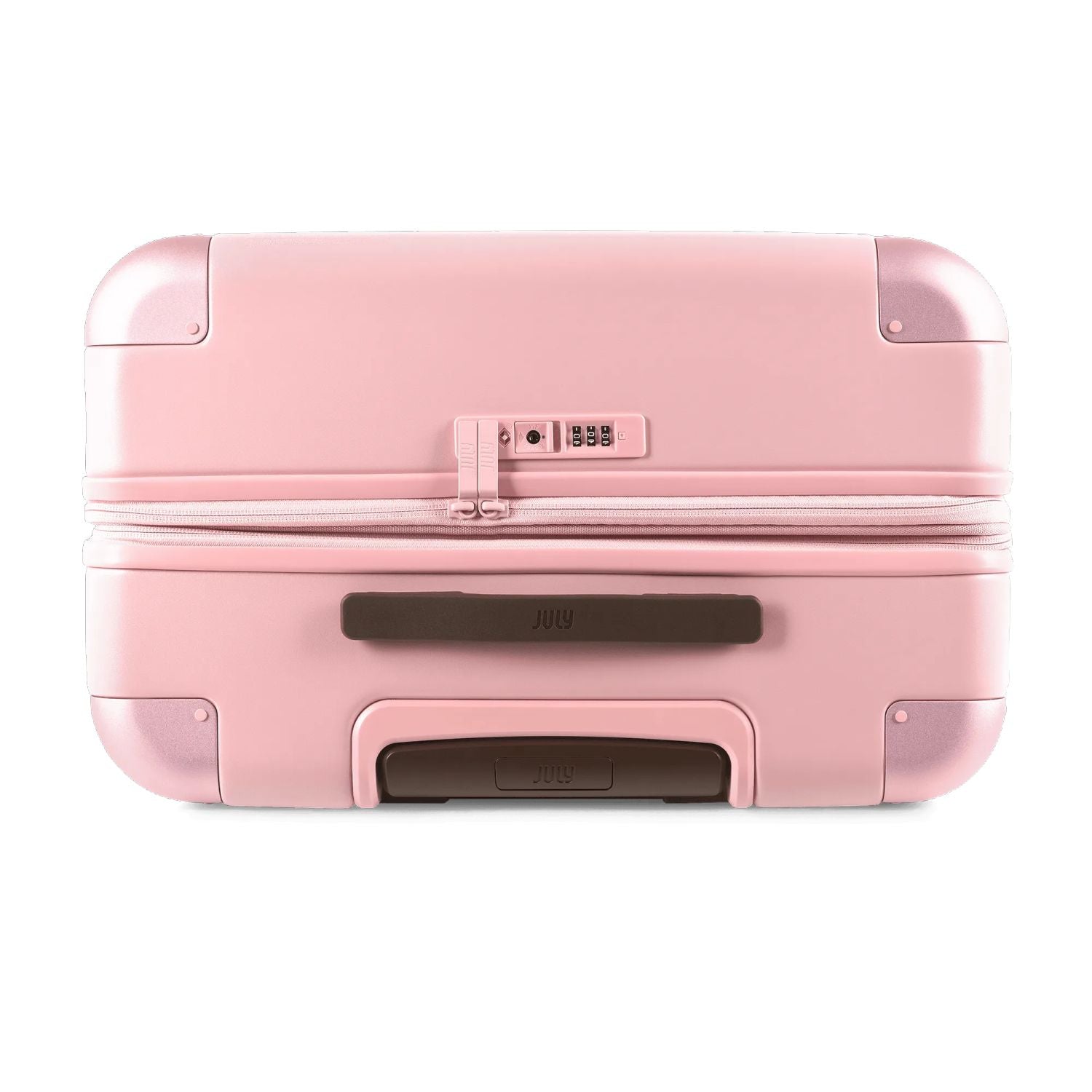 July Checked Plus Expandable Polycarbonate 28" Luggage (SA)