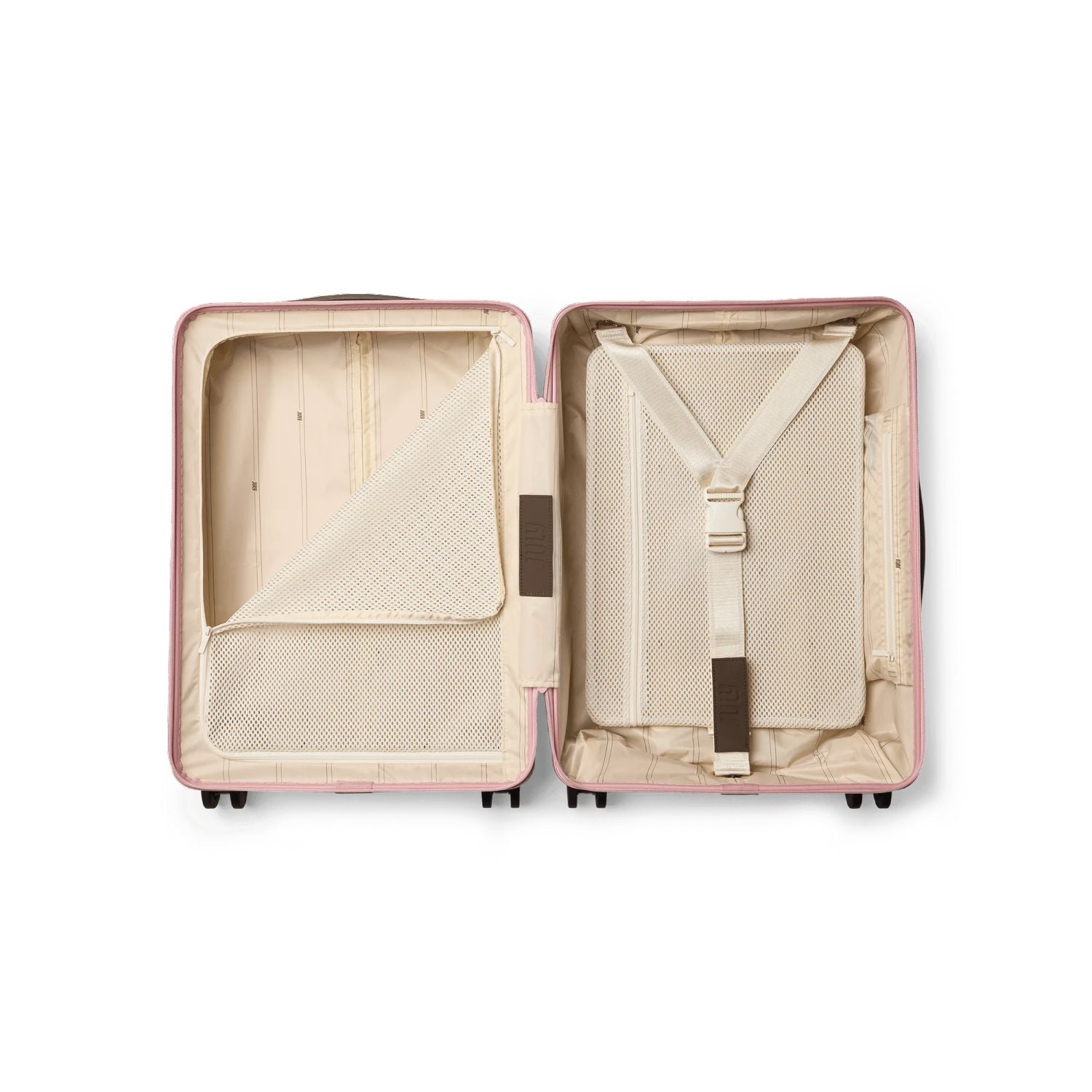 July Checked Plus Expandable Polycarbonate 28" Luggage (SA)