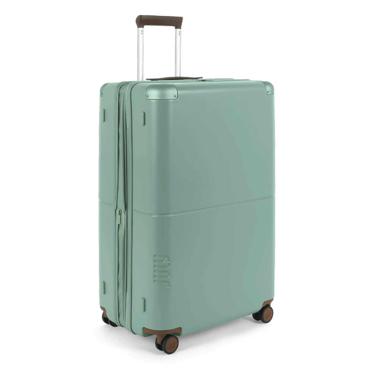 July Checked Plus Expandable Polycarbonate 28" Luggage