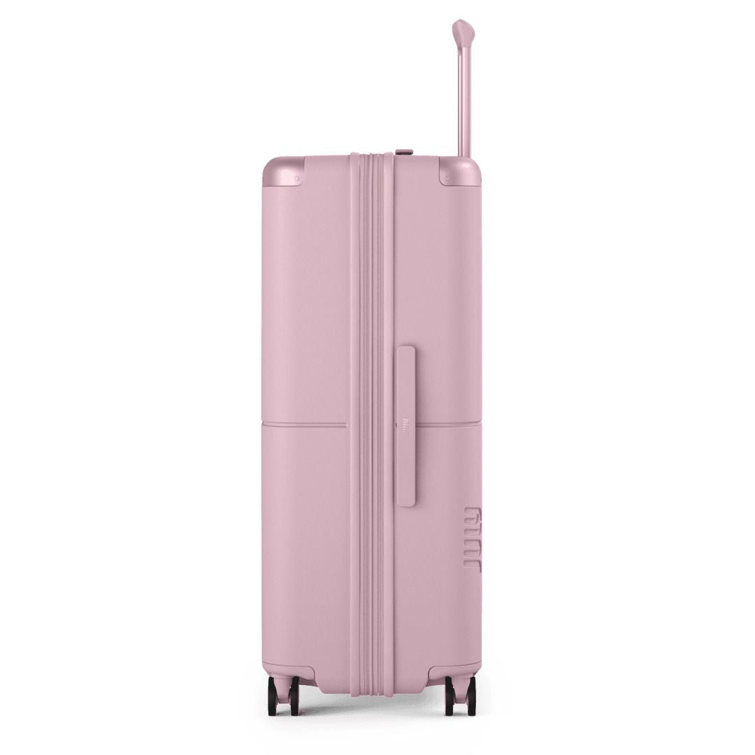 July Checked Plus Expandable Polycarbonate With Casesafe Tracking 28" Luggage