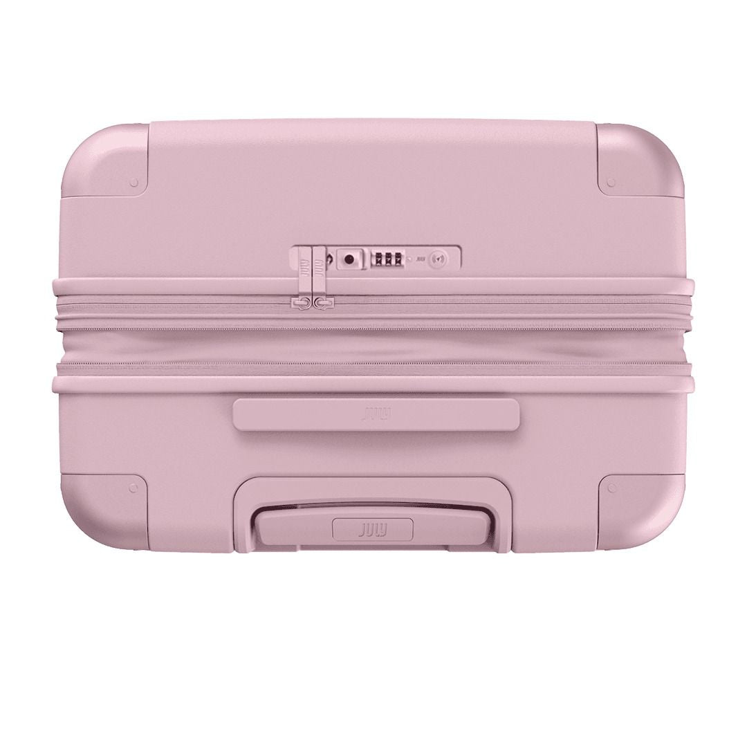 July Checked Plus Expandable Polycarbonate With Casesafe Tracking 28" Luggage