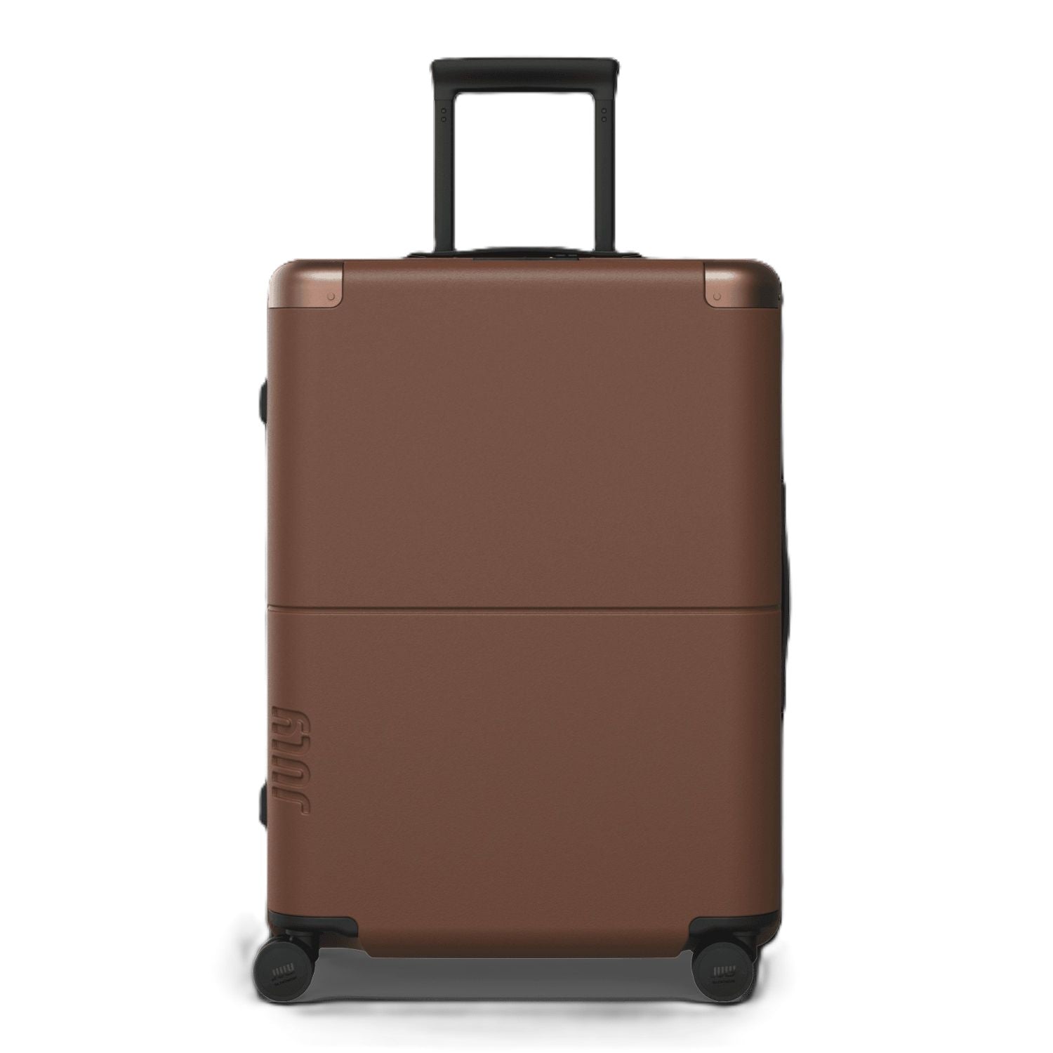 July Checked Plus Polycarbonate With Casesafe Tracking 30" Luggage