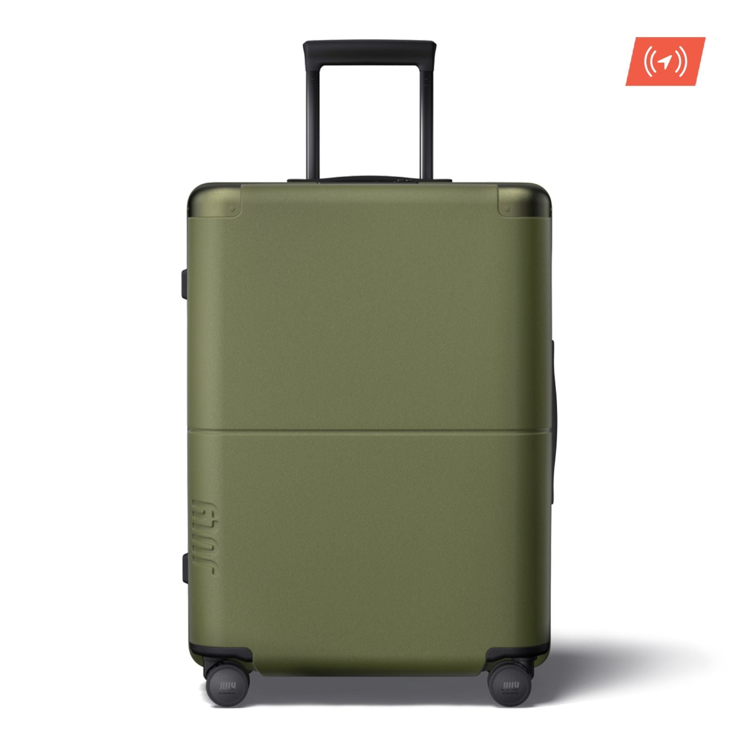 July Checked Polycarbonate With Casesafe Tracking 26" Luggage