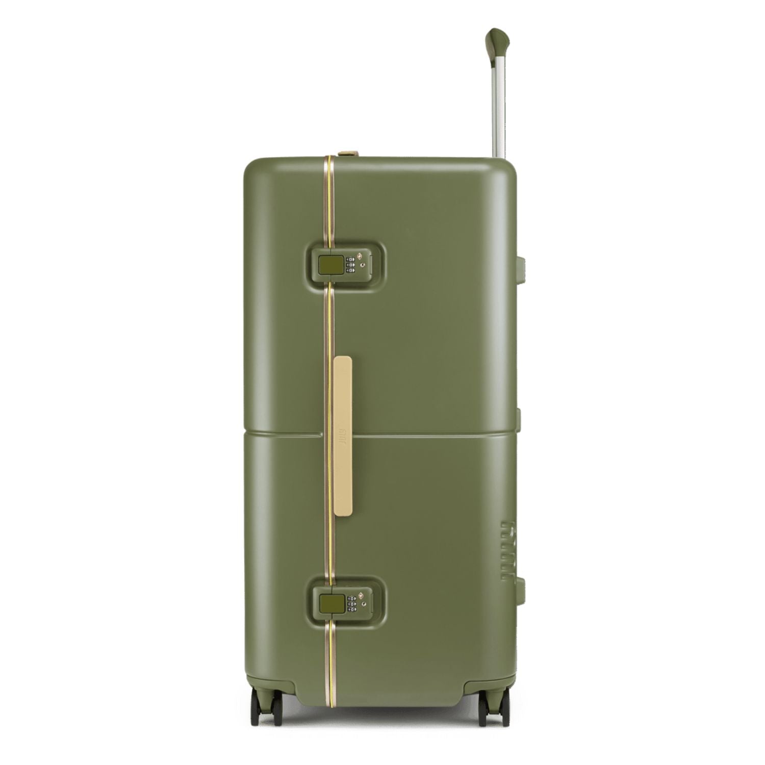 July Checked Plus Trunk Polycarbonate Frame 30" Luggage (SA)