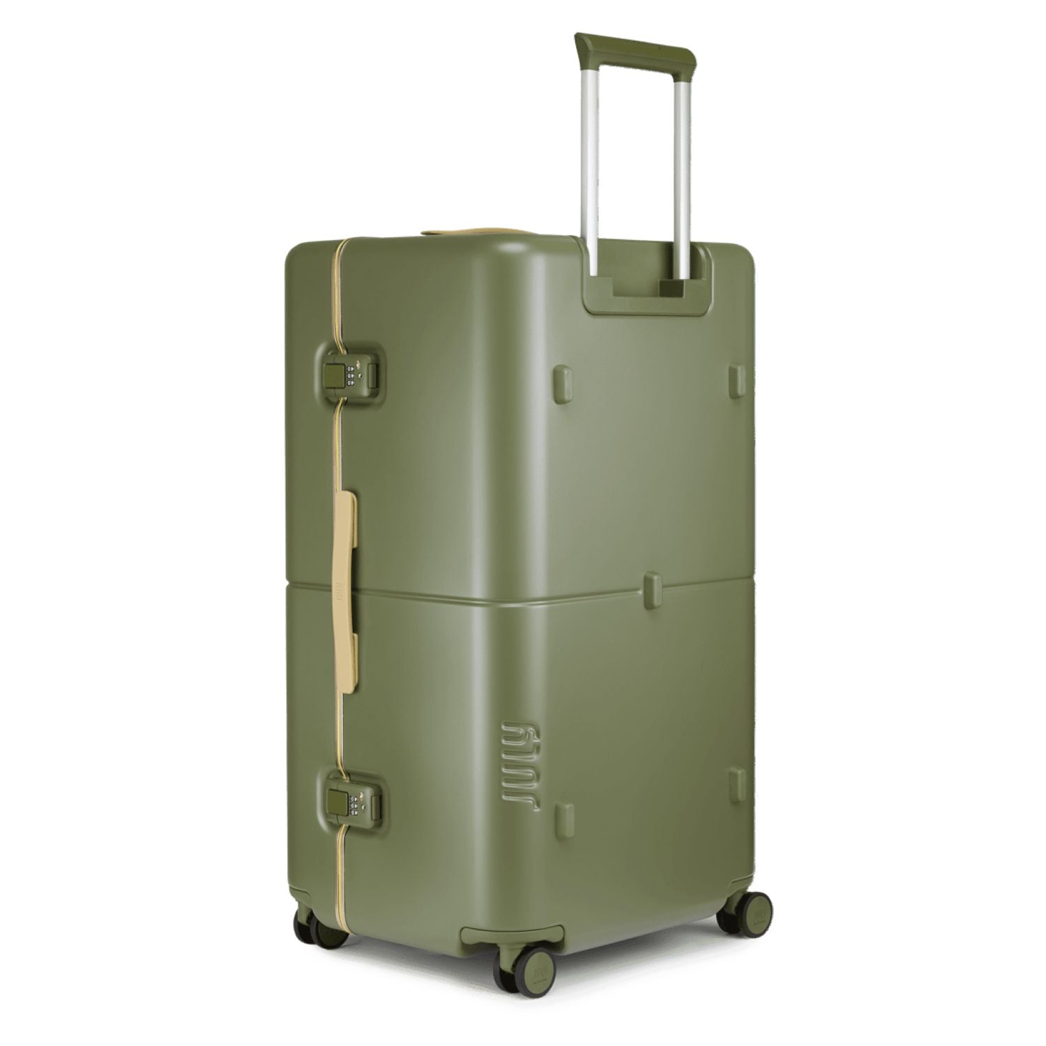 July Checked Plus Trunk Polycarbonate Frame 30" Luggage (SA)