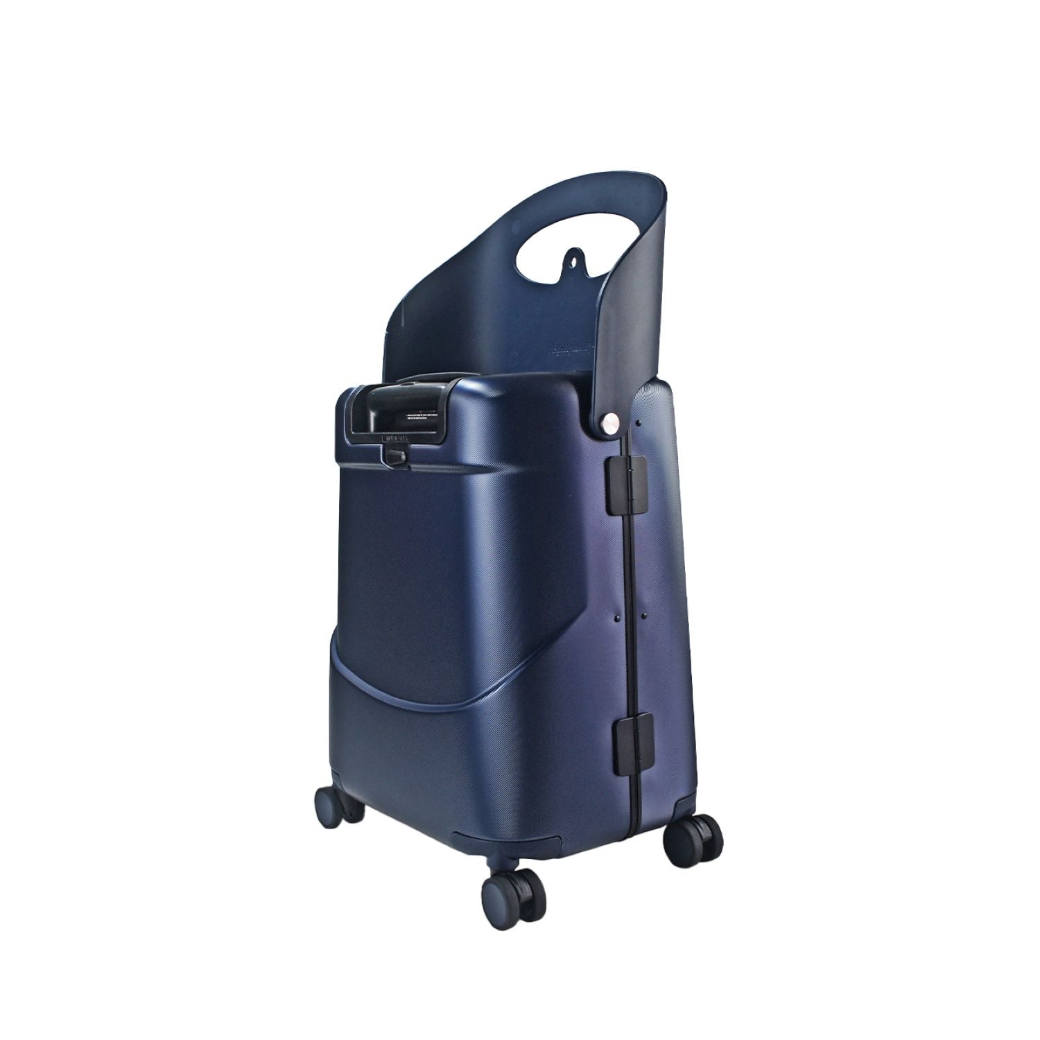 MiaMily Multicarry Carry On 18 Inch Luggage with Built-in Seat for Children