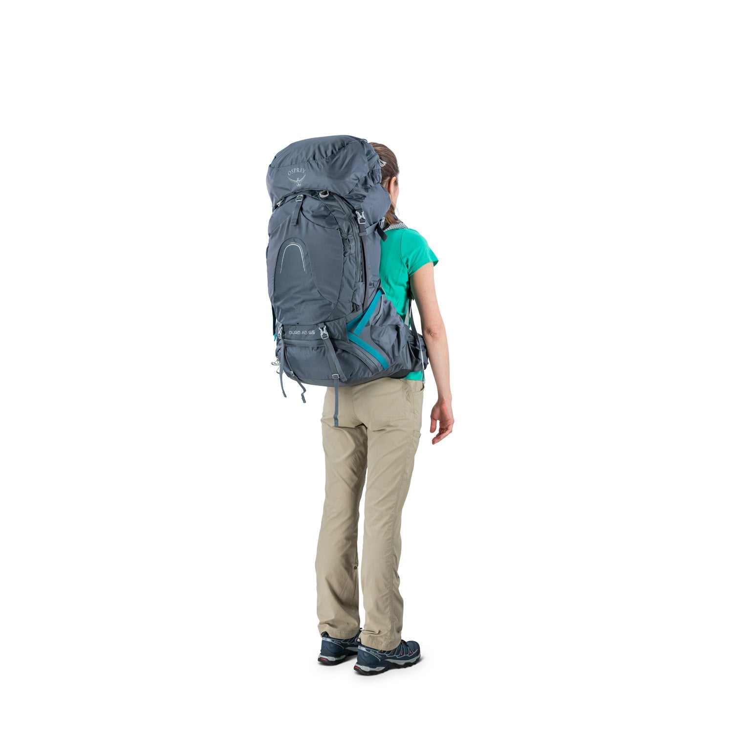 Osprey Aura AG 65 Backpack with Raincover - Small - Women's Backpacking | Backpacking Packs, Bags, Bags for Women, Osprey, SGTrek, SGTrek Osprey, Travel Backpacks | Osprey-8