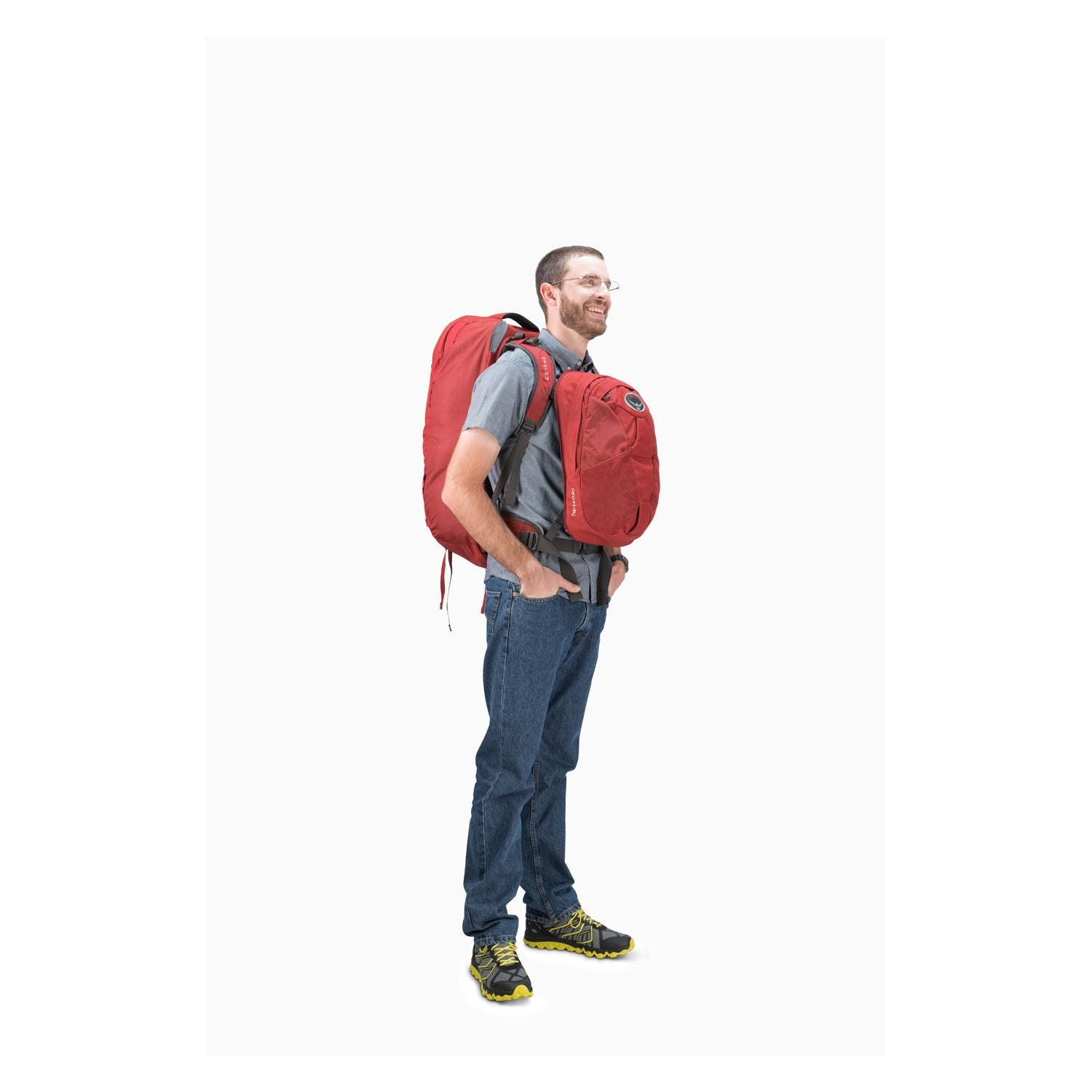 Osprey Farpoint Travel Pack 55 Backpack - Medium/Large - Men's Travel - Trekking | Backpacking Packs, Bags, Bags for Men, Osprey, SGTrek, SGTrek Osprey, Travel Backpacks | Osprey-12