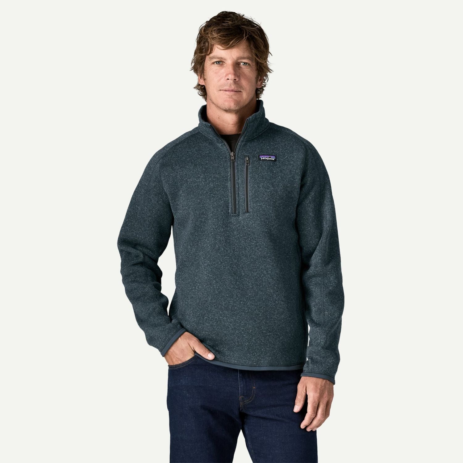 Patagonia Men's Better Sweater® 1/4-Zip Fleece (Summit Blue)