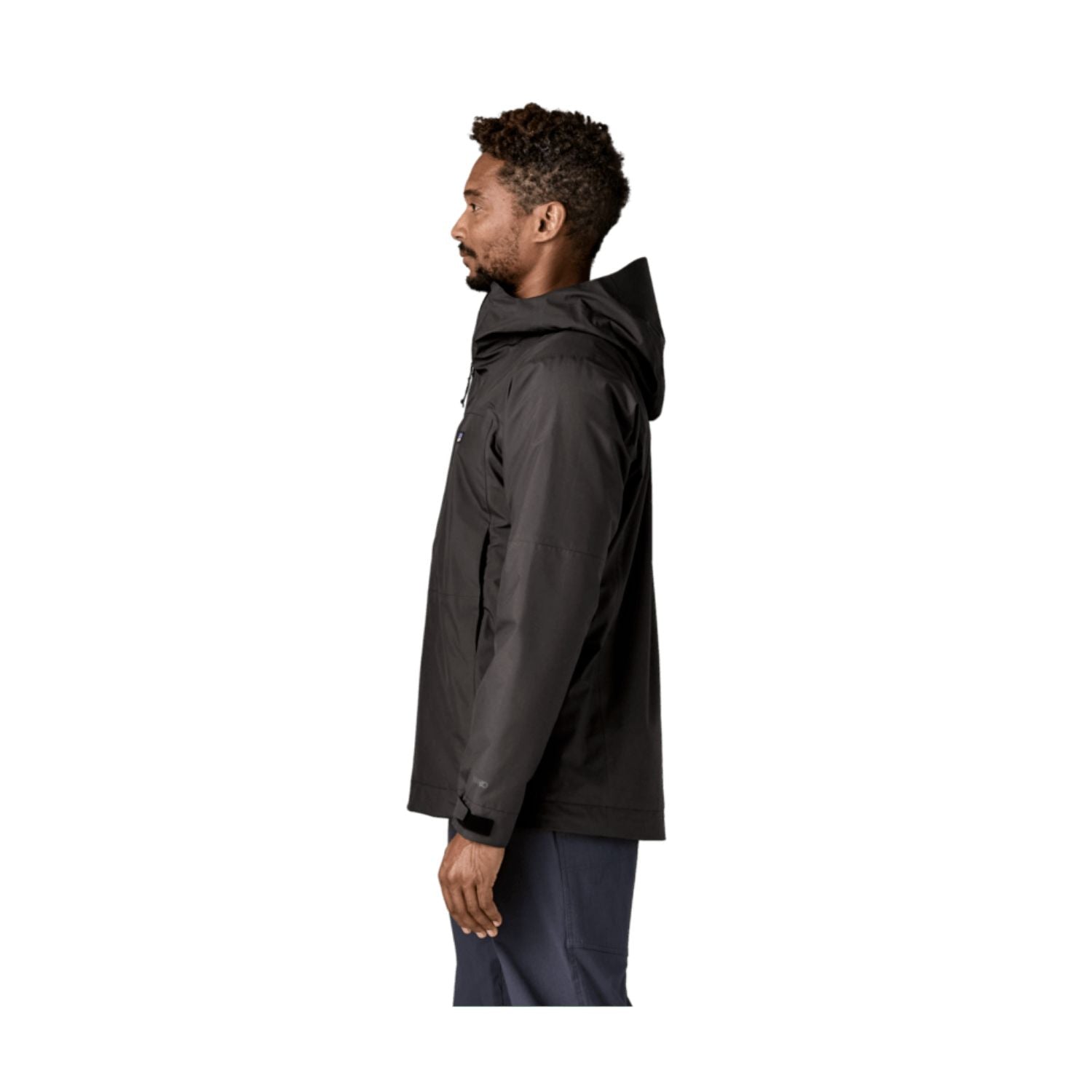 Patagonia Men's Insulated Boulder Fork Rain Jacket (Black)