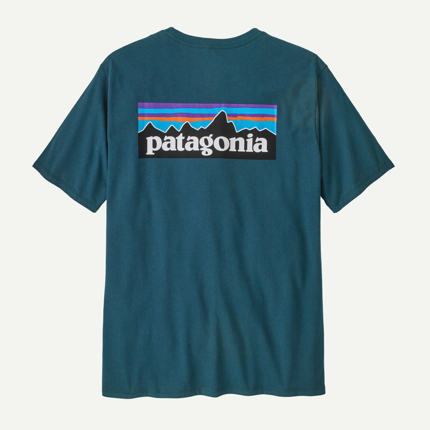 Patagonia Men's P-6 Logo Responsibili-Tee® (Glacial Blue)