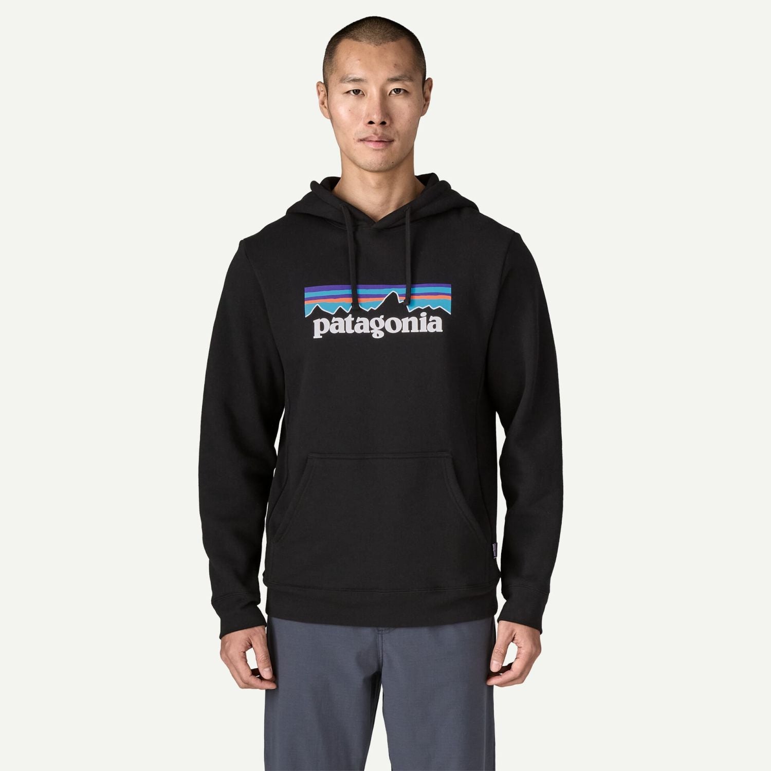 Patagonia Men's P-6 Logo Uprisal Hoody (Black)