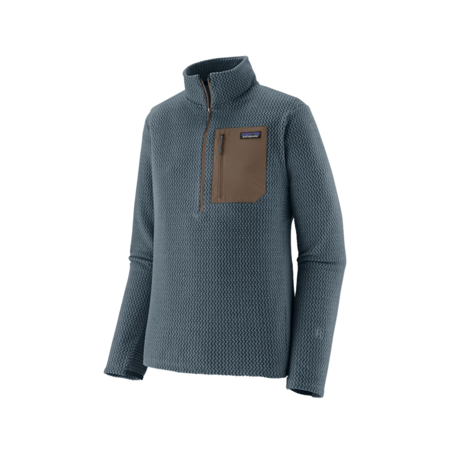 Patagonia Men's R1® Air Fleece Zip-Neck (Summit Blue)