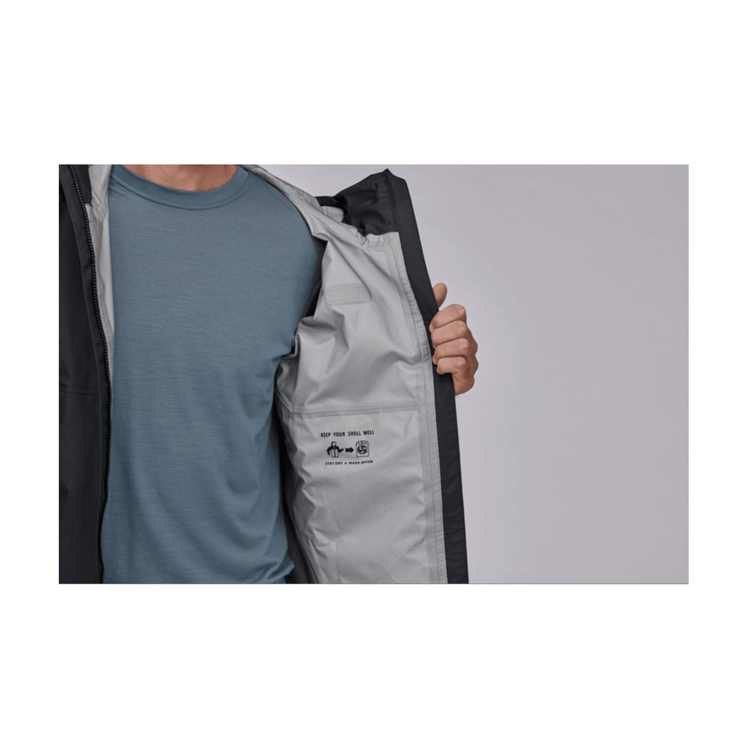 Patagonia Men's Torrentshell 3L Rain Jacket (Black)