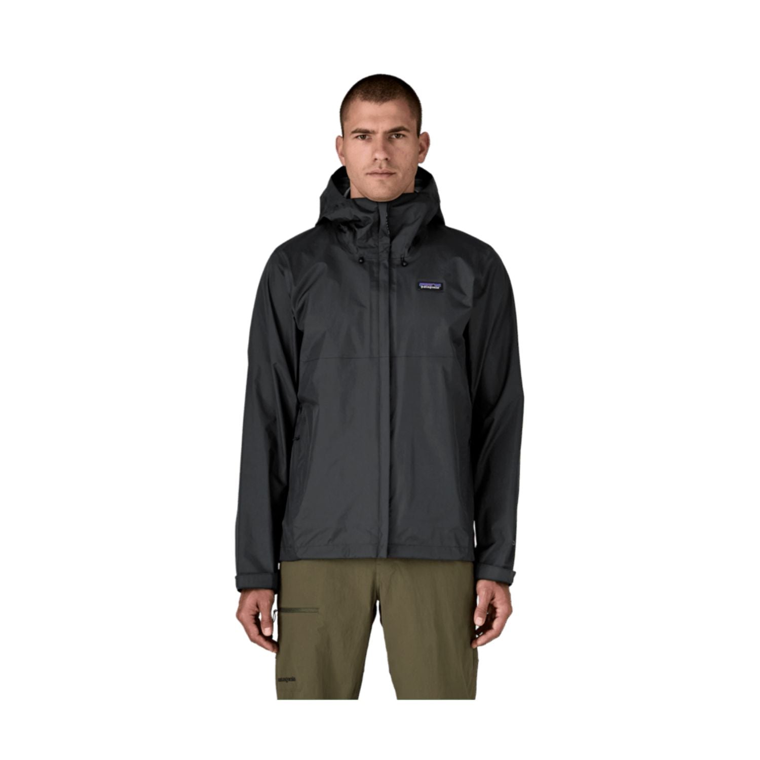Patagonia Men's Torrentshell 3L Rain Jacket (Black)