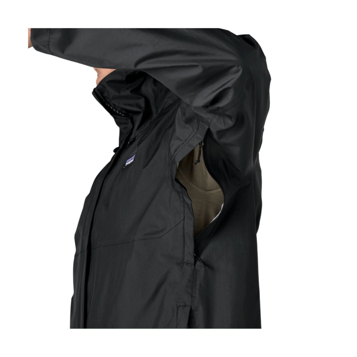 Patagonia Men's Torrentshell 3L Rain Jacket (Black)