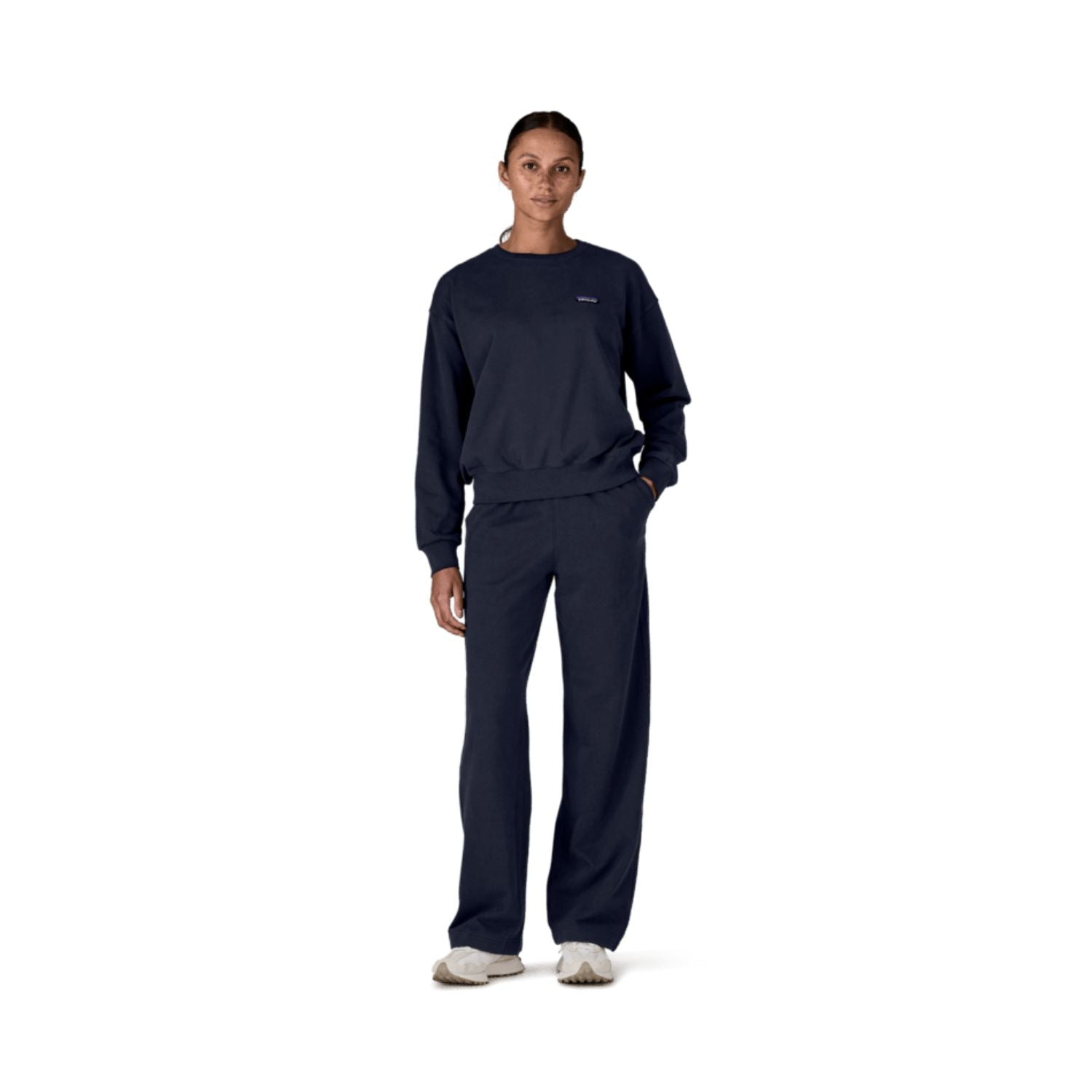 Patagonia Women's Daily Crew (Sunken Blue)