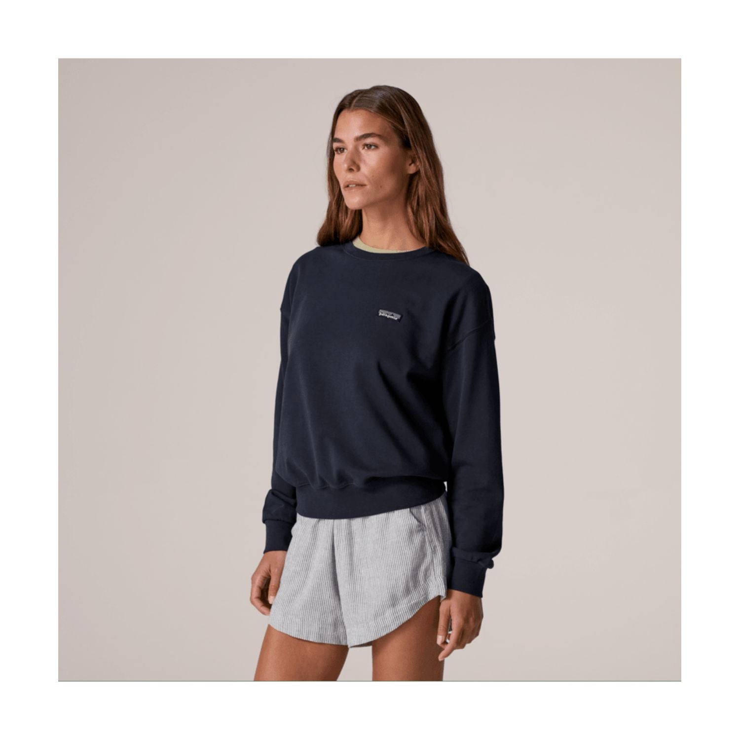 Patagonia Women's Daily Crew (Sunken Blue)