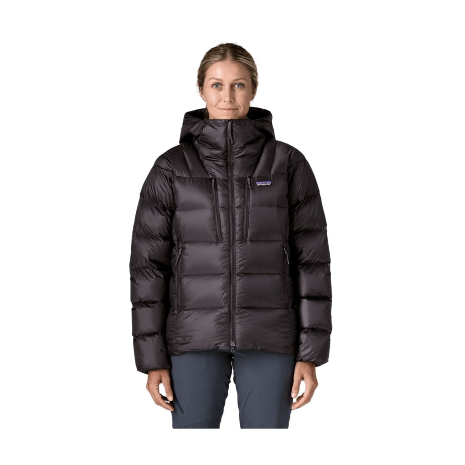 Patagonia Women's Fitz Roy Down Hoody (Black)