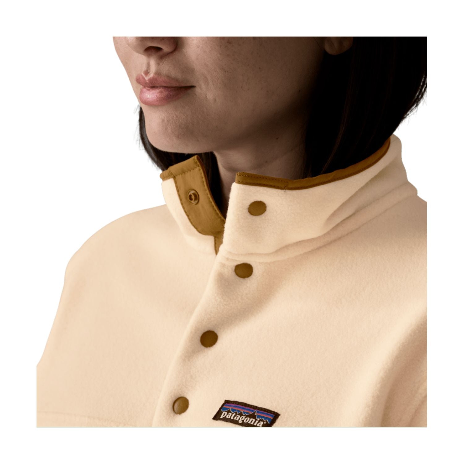 Patagonia Women's Lightweight Synchilla® Snap-T® Fleece Pullover (Natural)