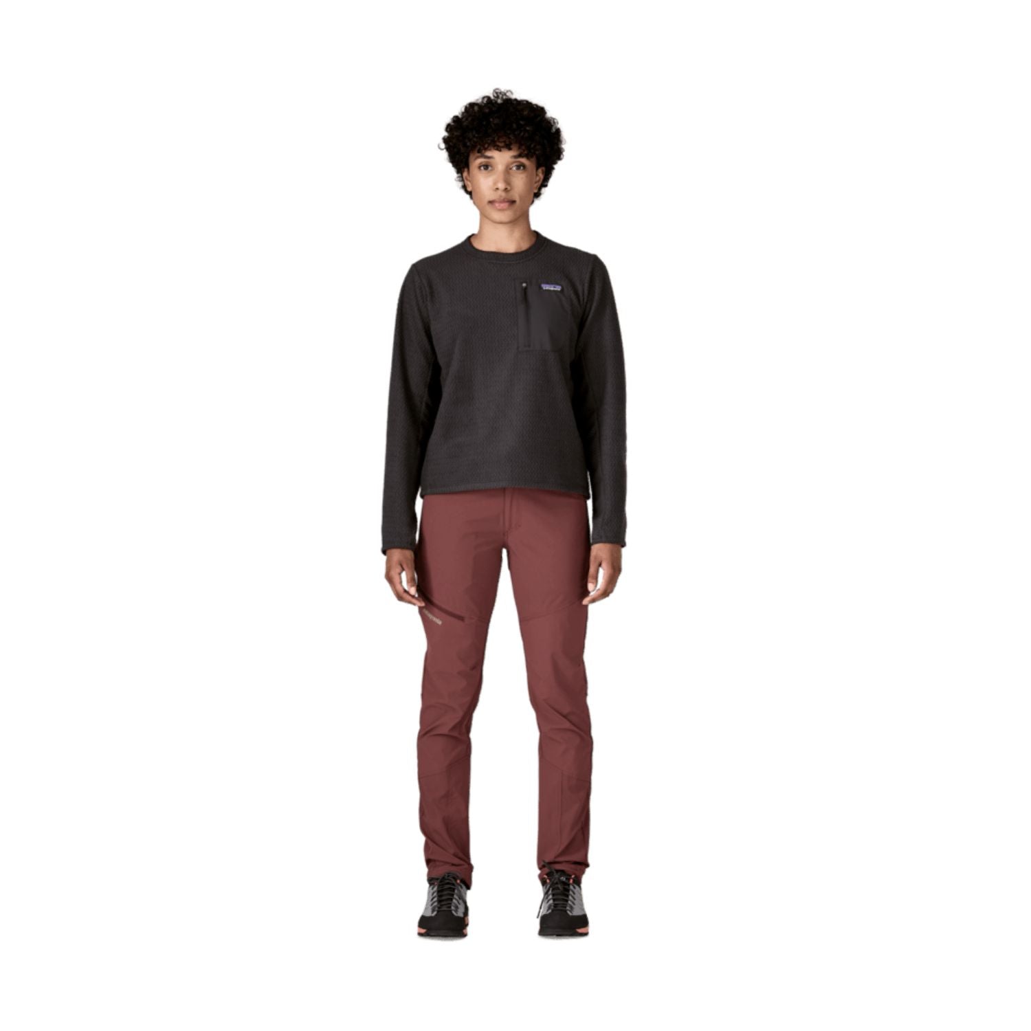 Patagonia Women's R1® Air Fleece Crewneck (Black)