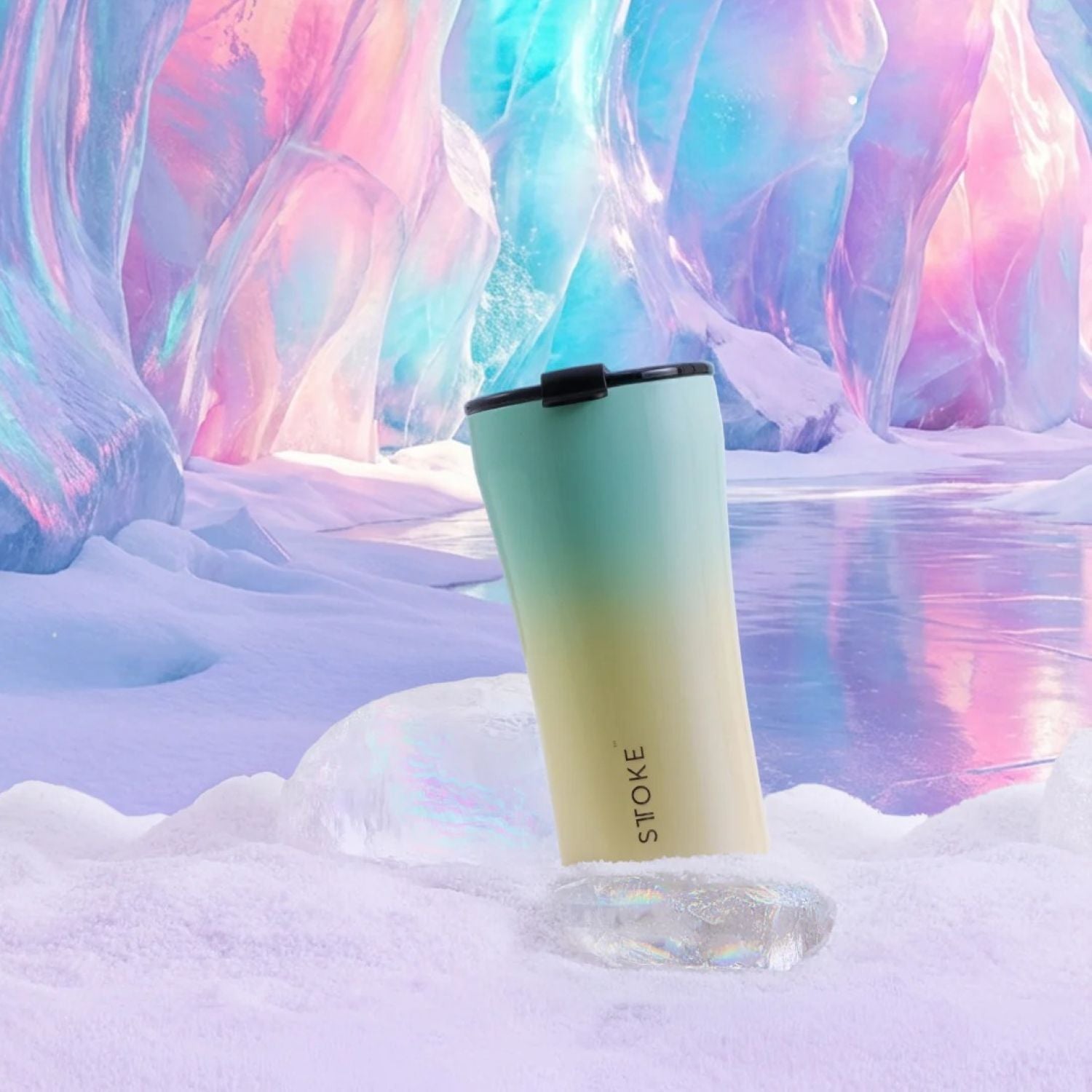 STTOKE Flow Leakproof Ceramic Insulated Cup 16oz