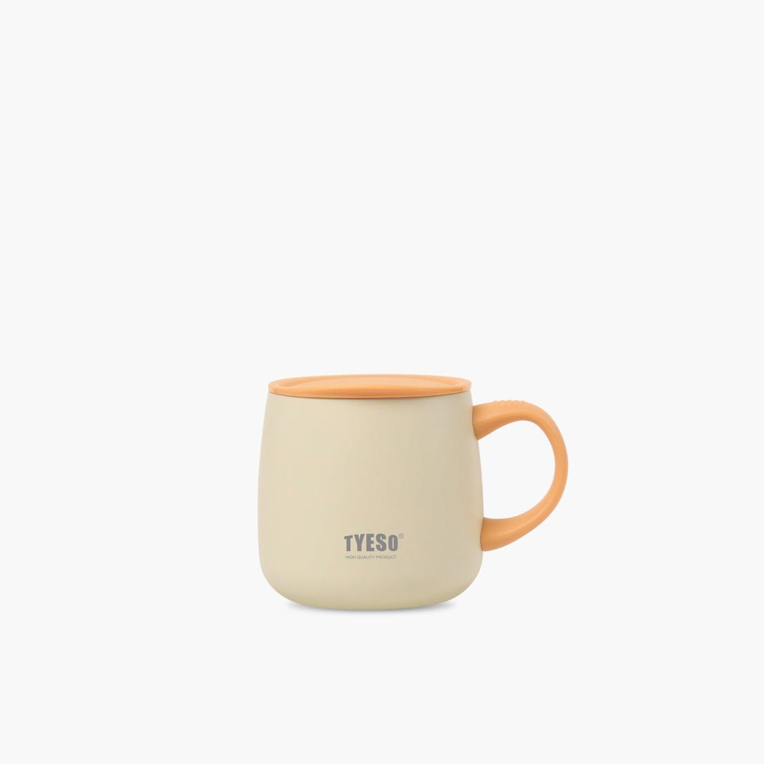 Tyeso Palette Ceramic Slider Lid S/S Vacuum Insulated Table Mug 355ML - Orange