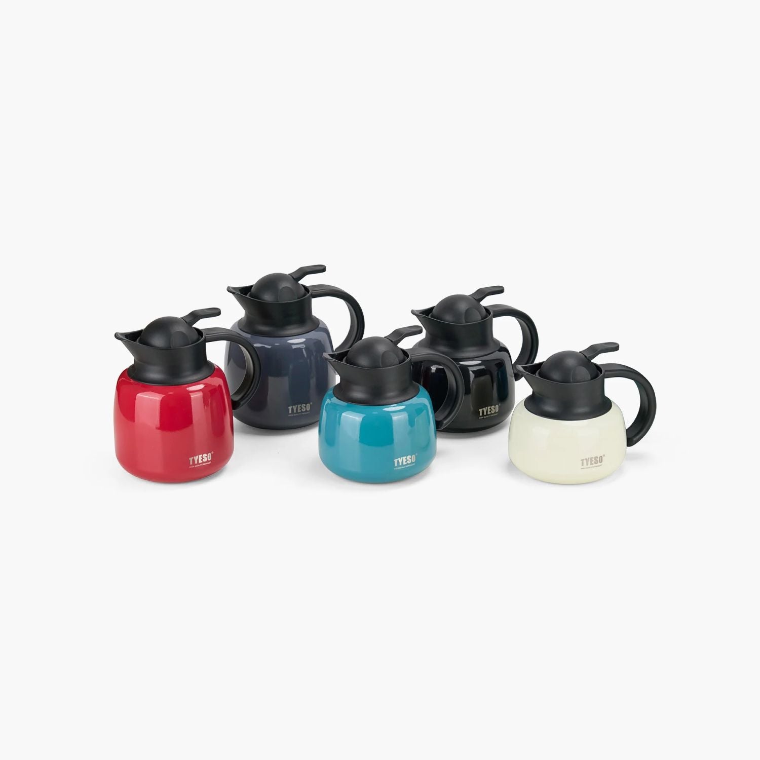 Tyeso Plump Lockable With Filter S/S Vacuum Insulated Tea Pot 600ml