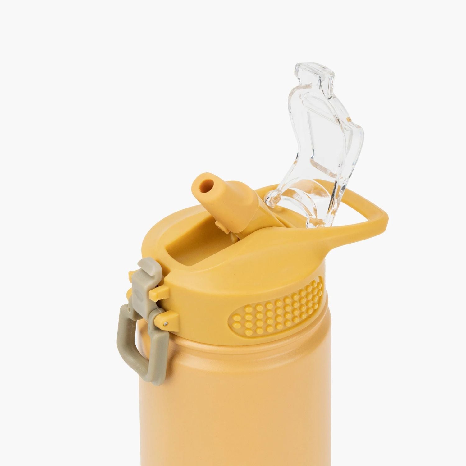 Tyeso Wander Lockable One Press Straw Flip Lid S/S Vacuum Insulated Bottle With Handle 600ml