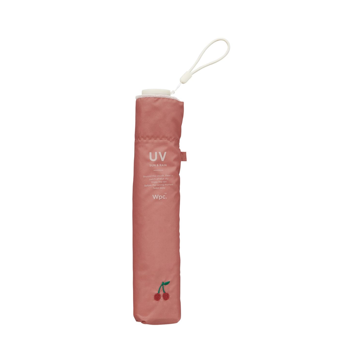 WPC Air-Light One Point Embroidery Mini Lightweight 115G UV Protection Umbrella 55cm