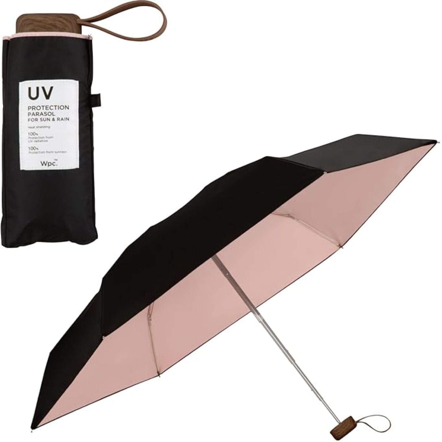 WPC Color Inside (2025) UV Protection Upf 50+ Umbrella 50cm