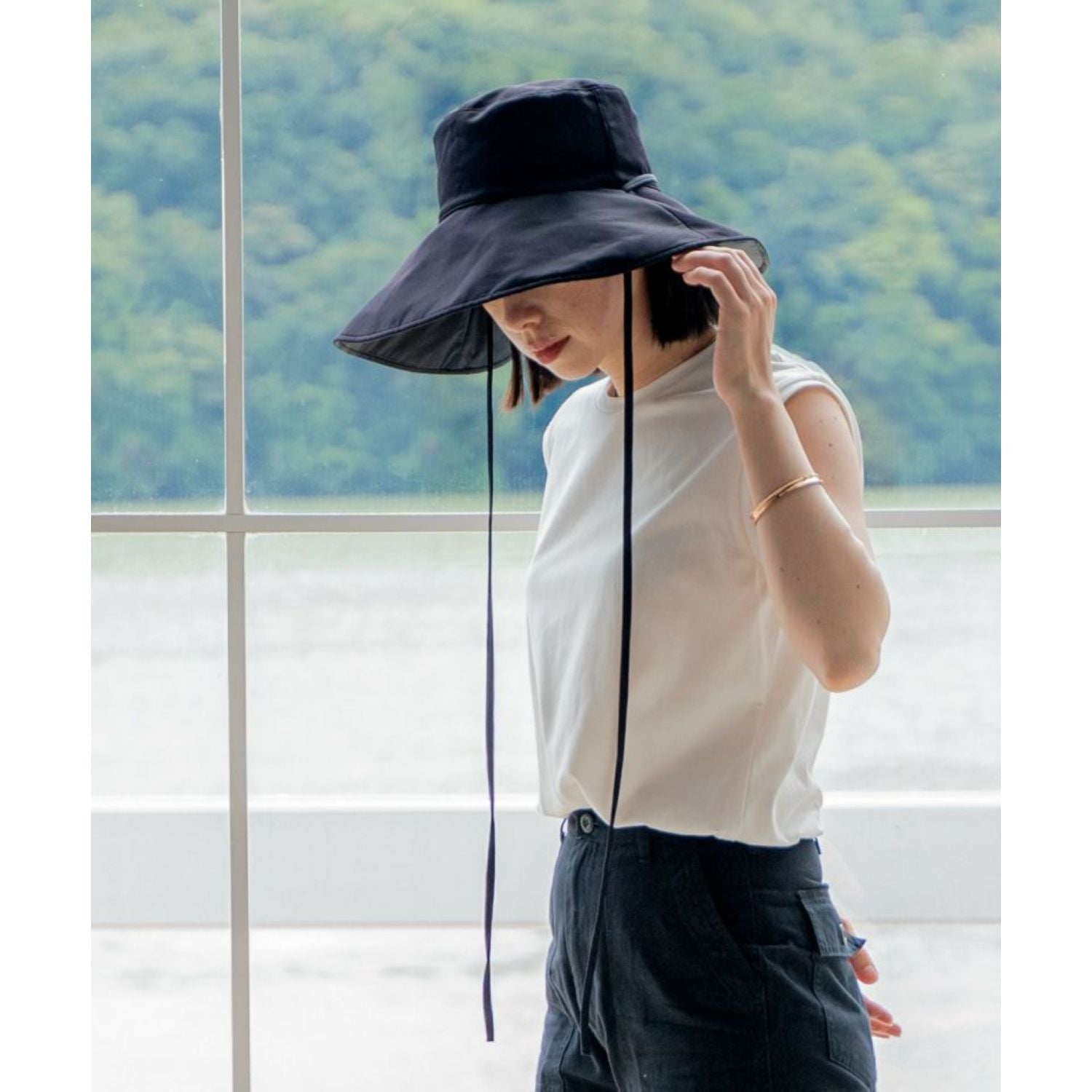 WPC Wide Brim Hat With UV Protection