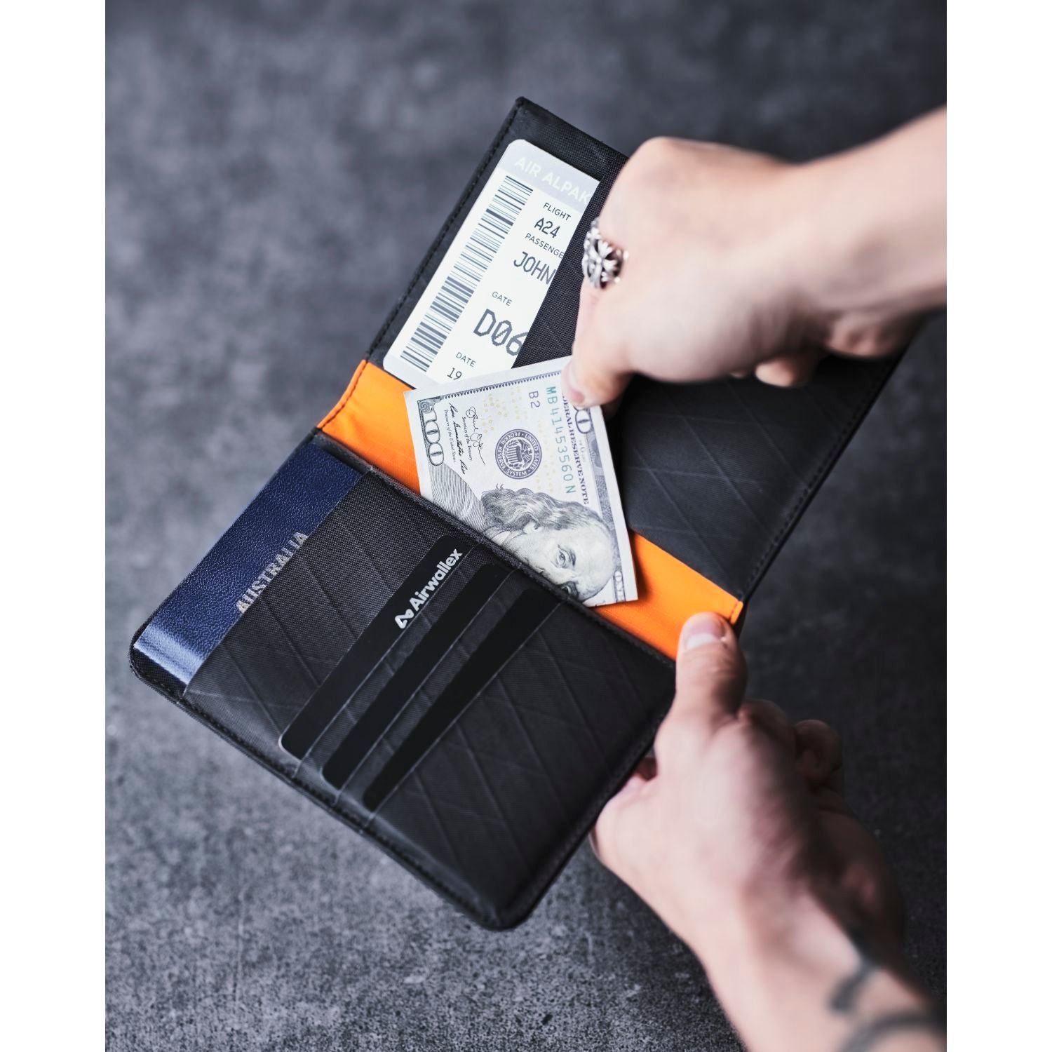 ALPAKA ARK Bifold Passport Wallet X-Pac VX21 | Alpaka Accessories, Bi-fold Wallets, Gifts & Lifestyle, Men's Wallets, Travel Accessories, Wallets | Alpaka-10