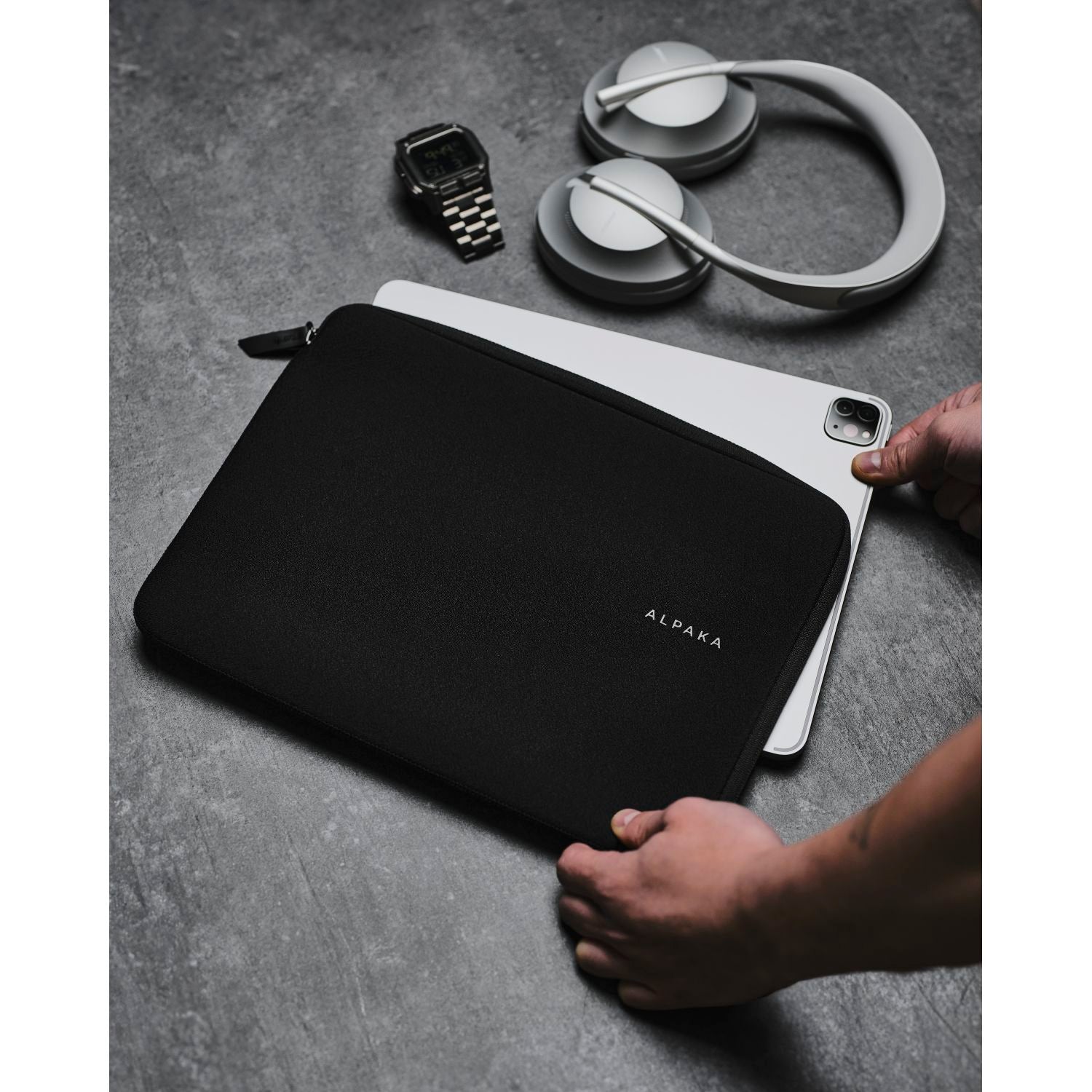 ALPAKA Slim Tablet Sleeve 12.9" | Alpaka Slim Tech Sleeve, Alpaka Tech Sleeve, Bags, Electronics Cases, Gifts & Lifestyle, Laptop Sleeves & Cases, Tech Accessories, Travel Accessories | Alpaka-6