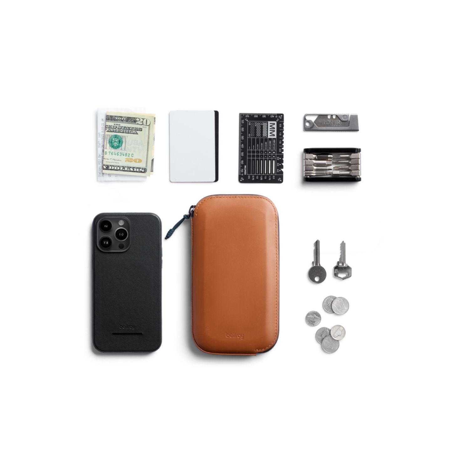 Bellroy All Conditions Phone Pocket Plus Leather | Bellroy Accessories, Electronics Cases, Gifts & Lifestyle, Men's Wallets, Travel Accessories, Wallets, Zip Wallets | Bellroy-11