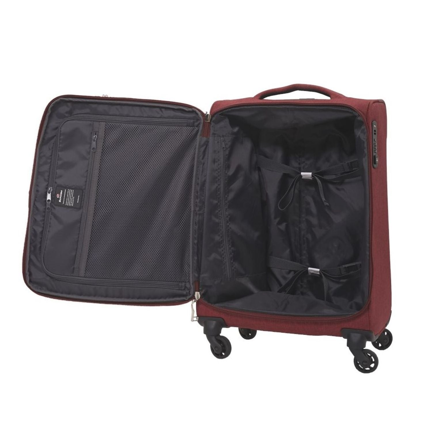 Echolac Gemini 24" Upright Medium Luggage | Luggage, Medium Size Luggage, Soft Case Luggage | Echolac-6