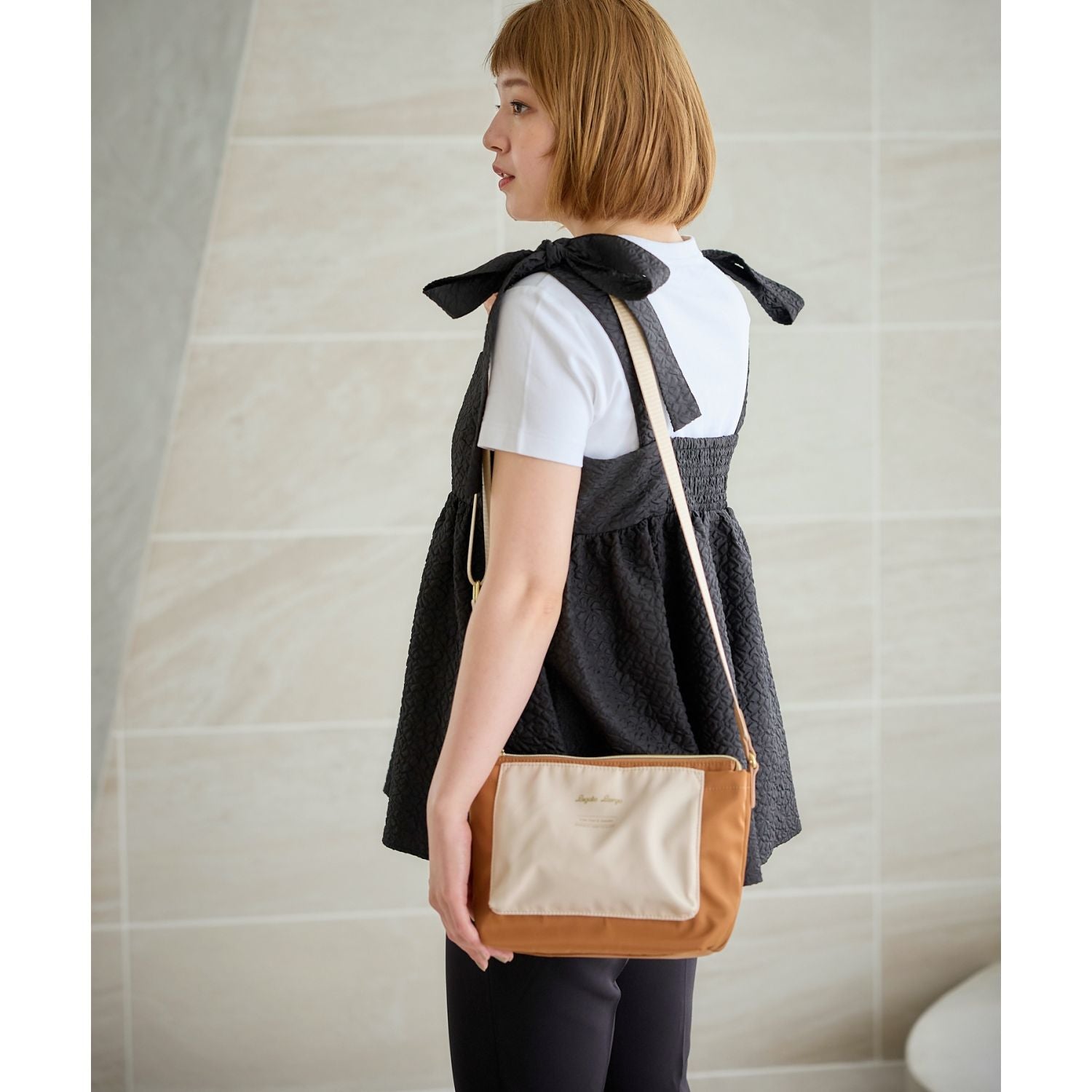 Legato Largo Color Combo Mini Shoulder Bag